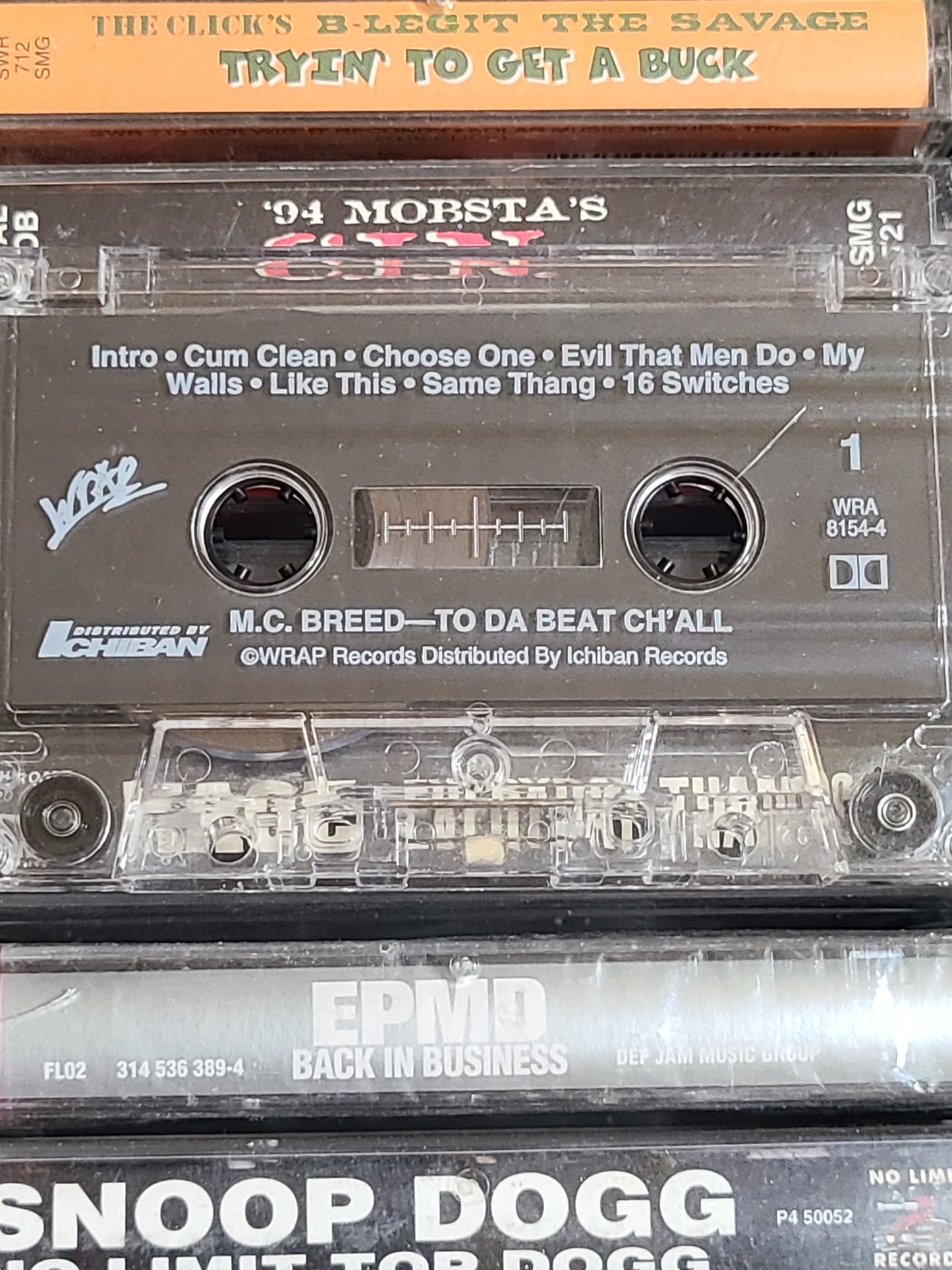 MC Breed To Da Beat Ch'All Cassette Tape
