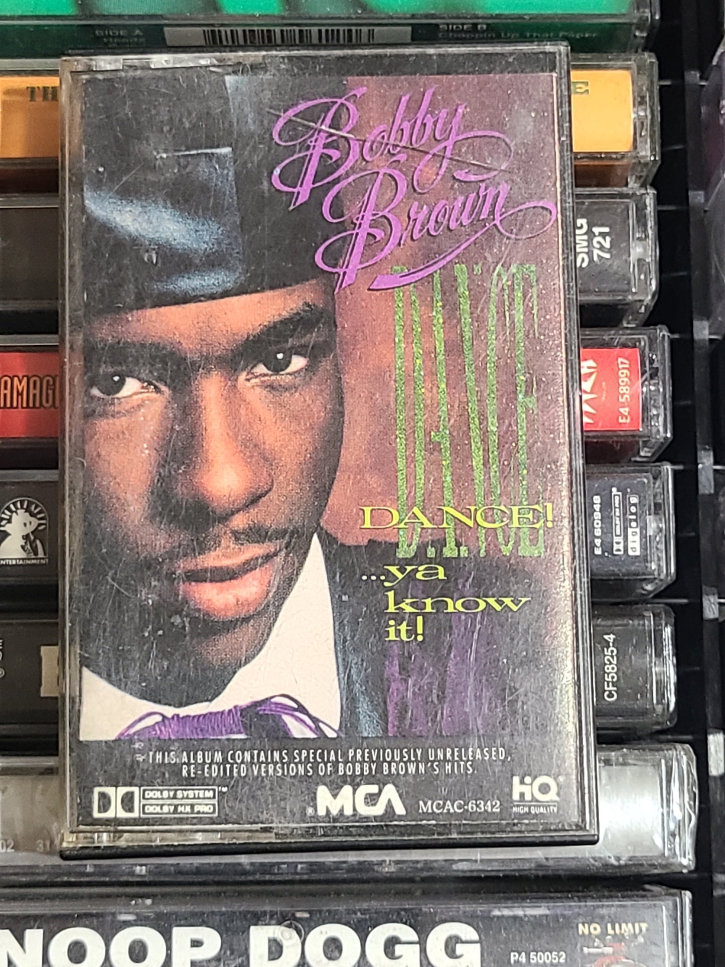 Bobby Brown Dance!...Ya Know It! R&B Soul Funk Cassette Tape