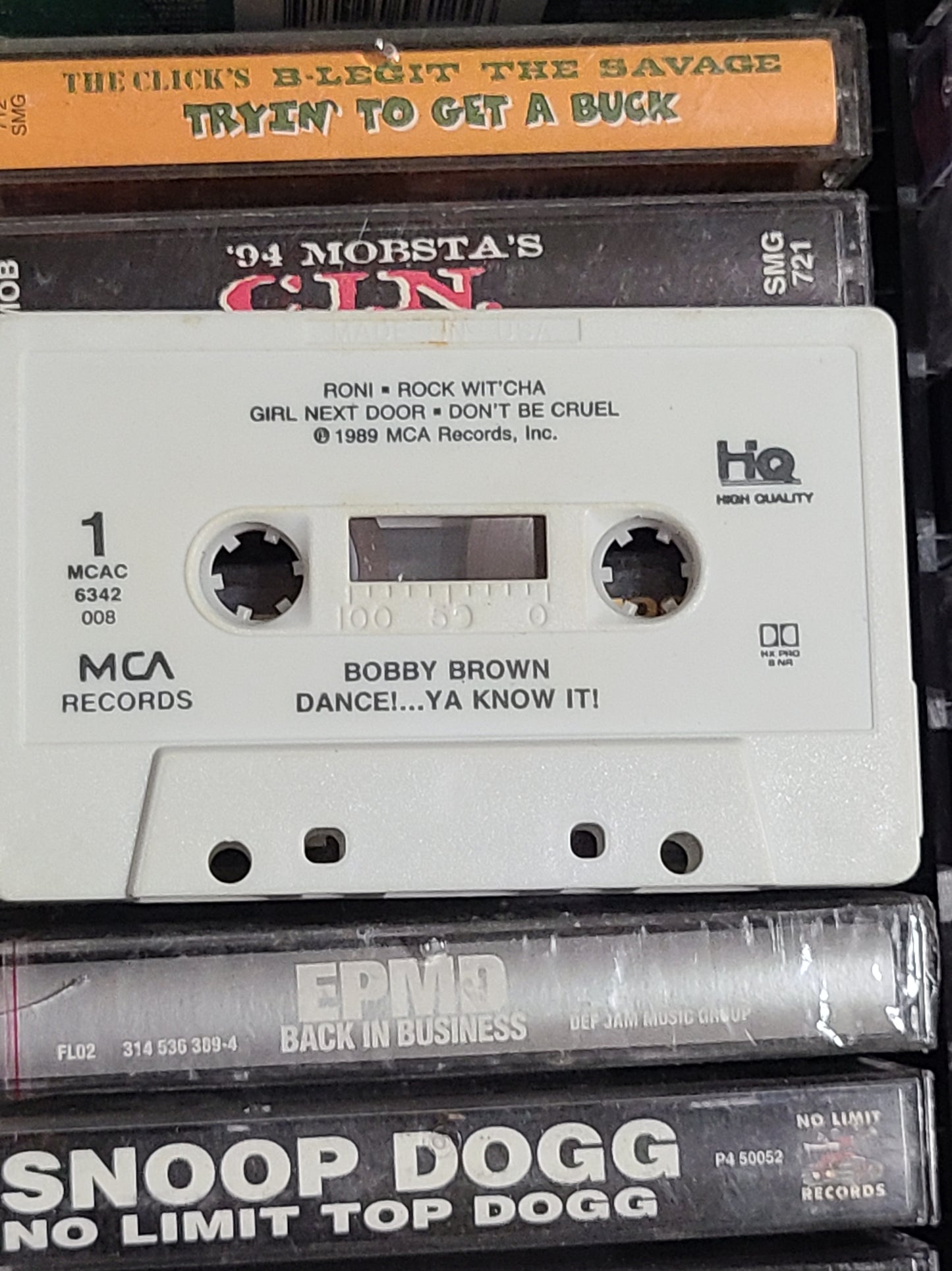 Bobby Brown Dance!...Ya Know It! R&B Soul Funk Cassette Tape