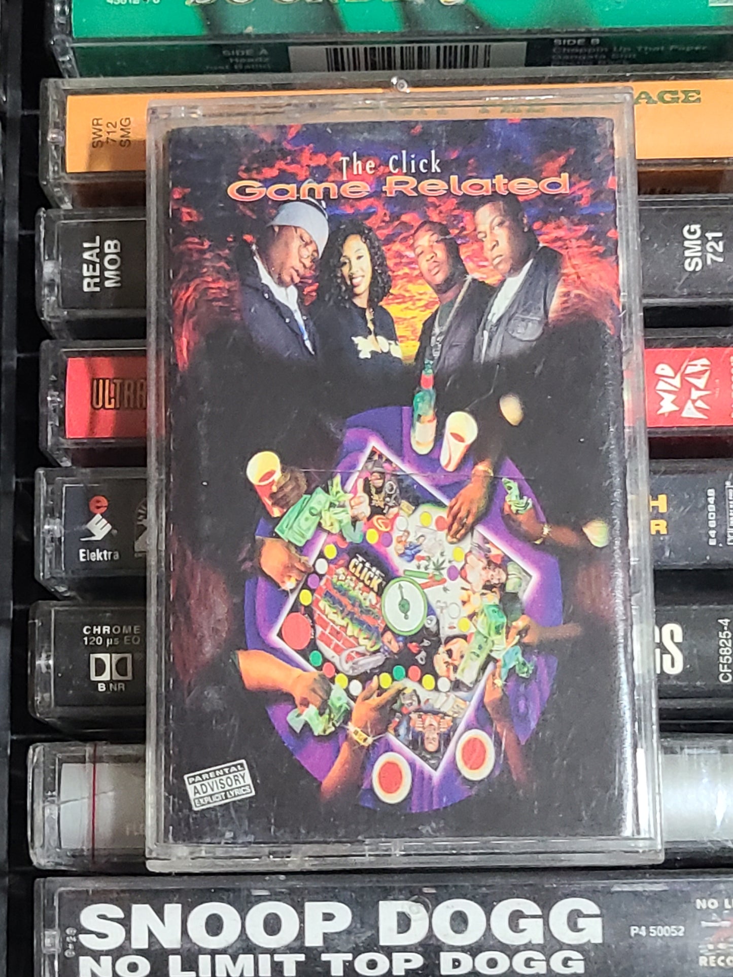 The Click Game Related Cassette Tape E-40 B-Legit Rare HTF OOP