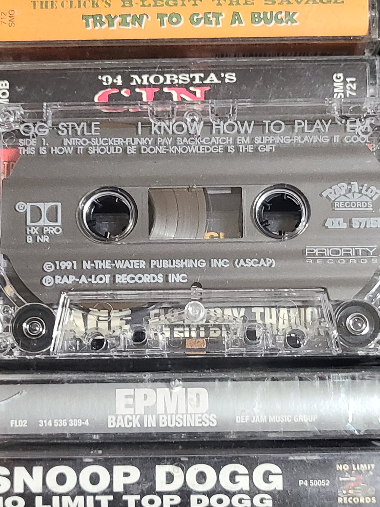 O.G. STYLE I Know How To Play Em Cassette Rare HTF OOP