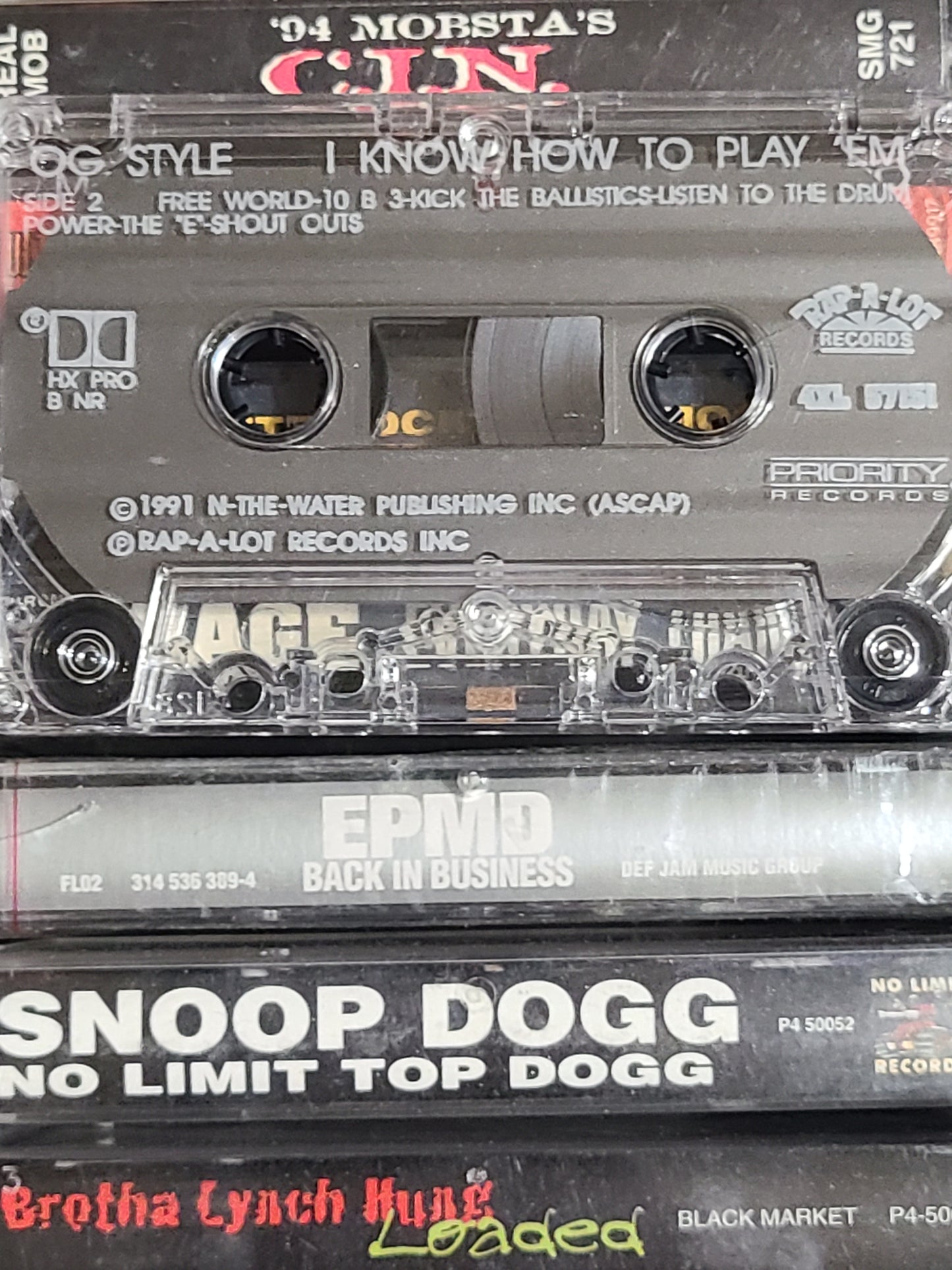O.G. STYLE I Know How To Play Em Cassette Rare HTF OOP