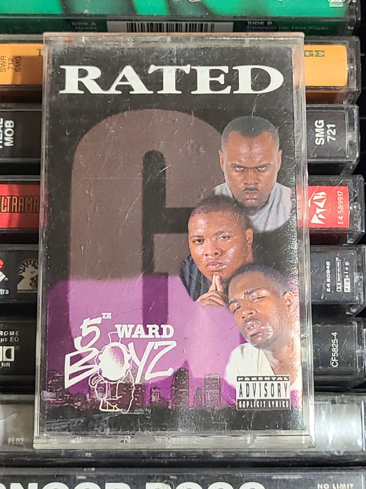 5th Ward Boyz Rated G Cassette Tape Pimp C Flesh Bone Thugs Scarface