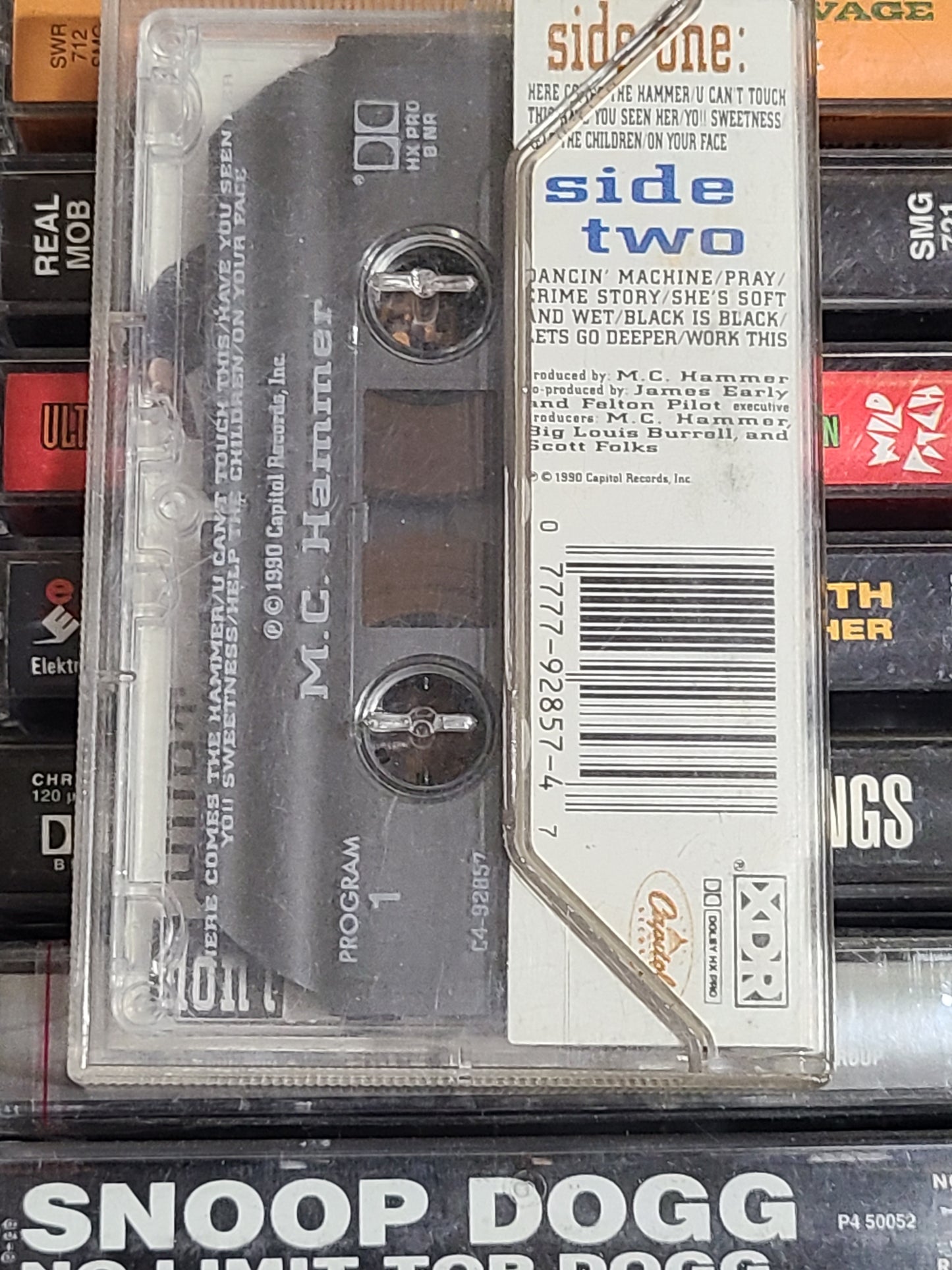 MC Hammer Please Hammer Don't Hurt 'Em Cassette Tape Rap Hip Hop