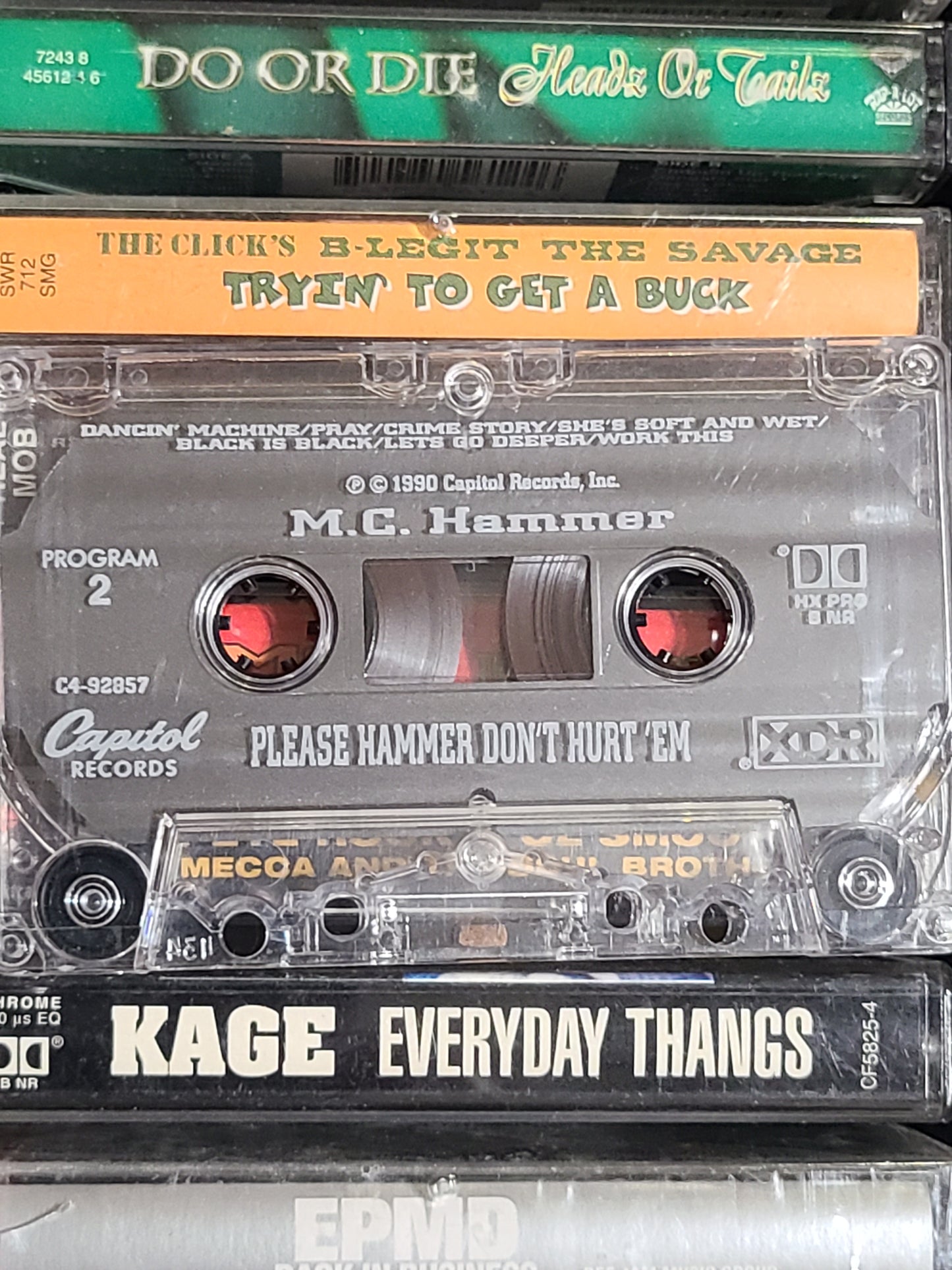 MC Hammer Please Hammer Don't Hurt 'Em Cassette Tape Rap Hip Hop