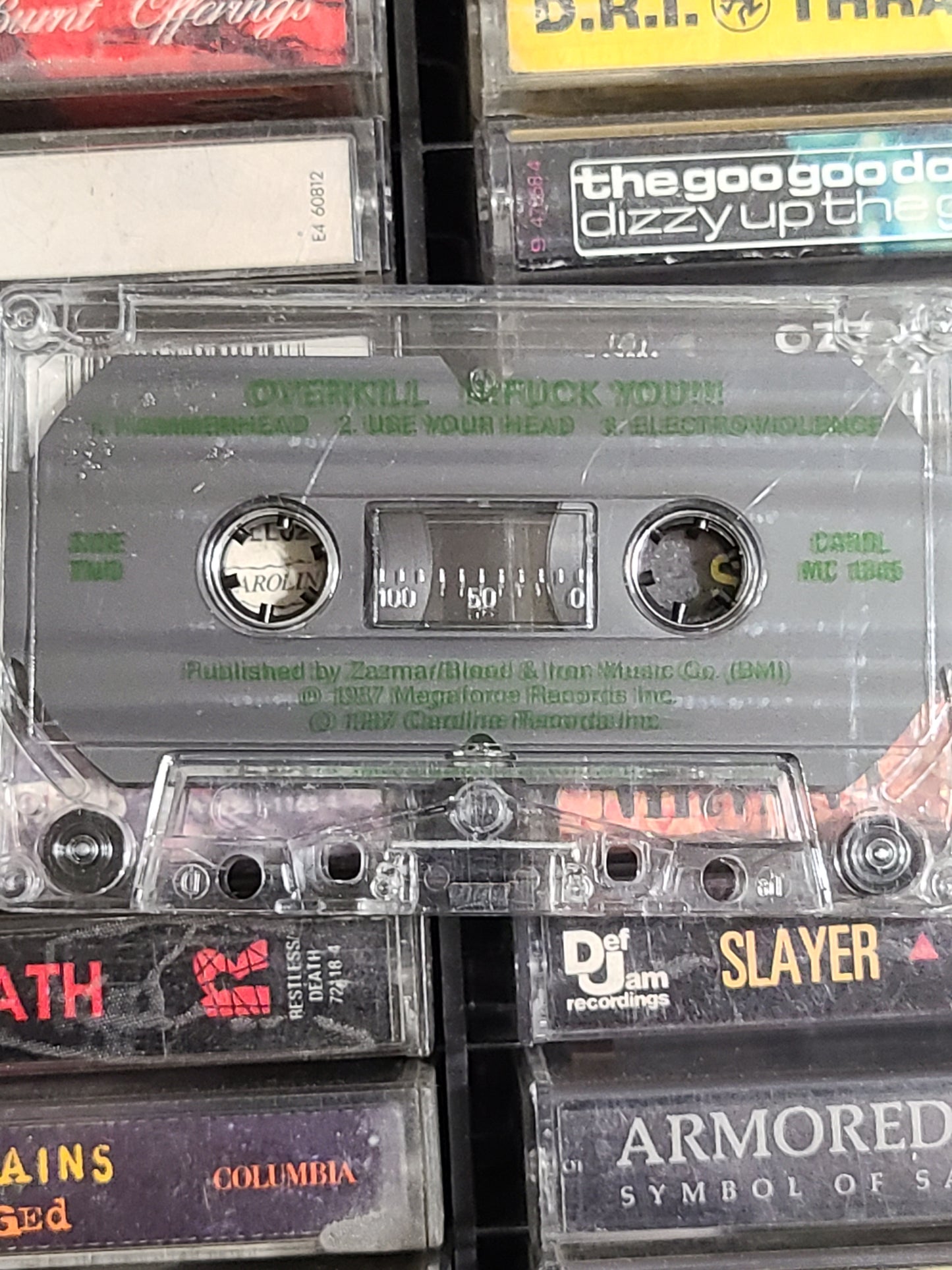Overkill Fuck You! Cassette