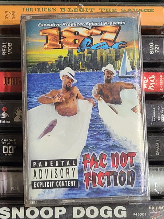 187 Fac - Fac Not Fiction Cassette Spice 1