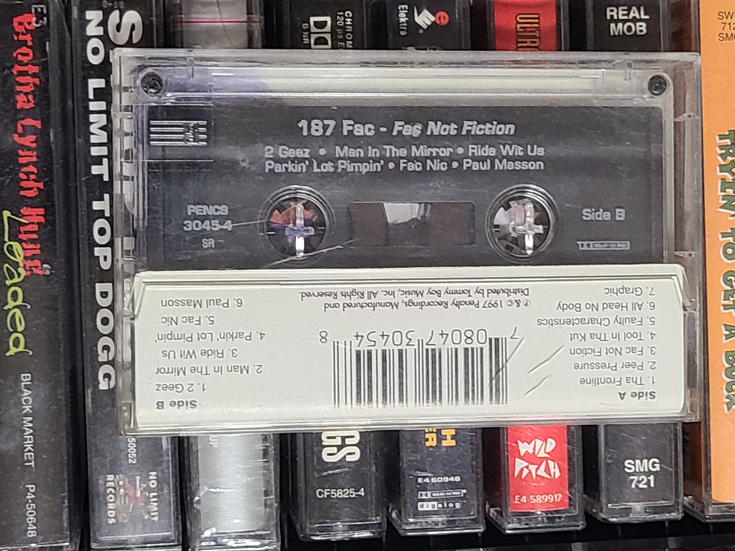 187 Fac - Fac Not Fiction Cassette Spice 1
