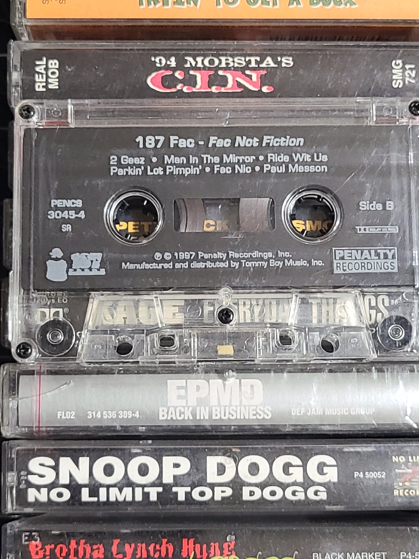187 Fac - Fac Not Fiction Cassette Spice 1