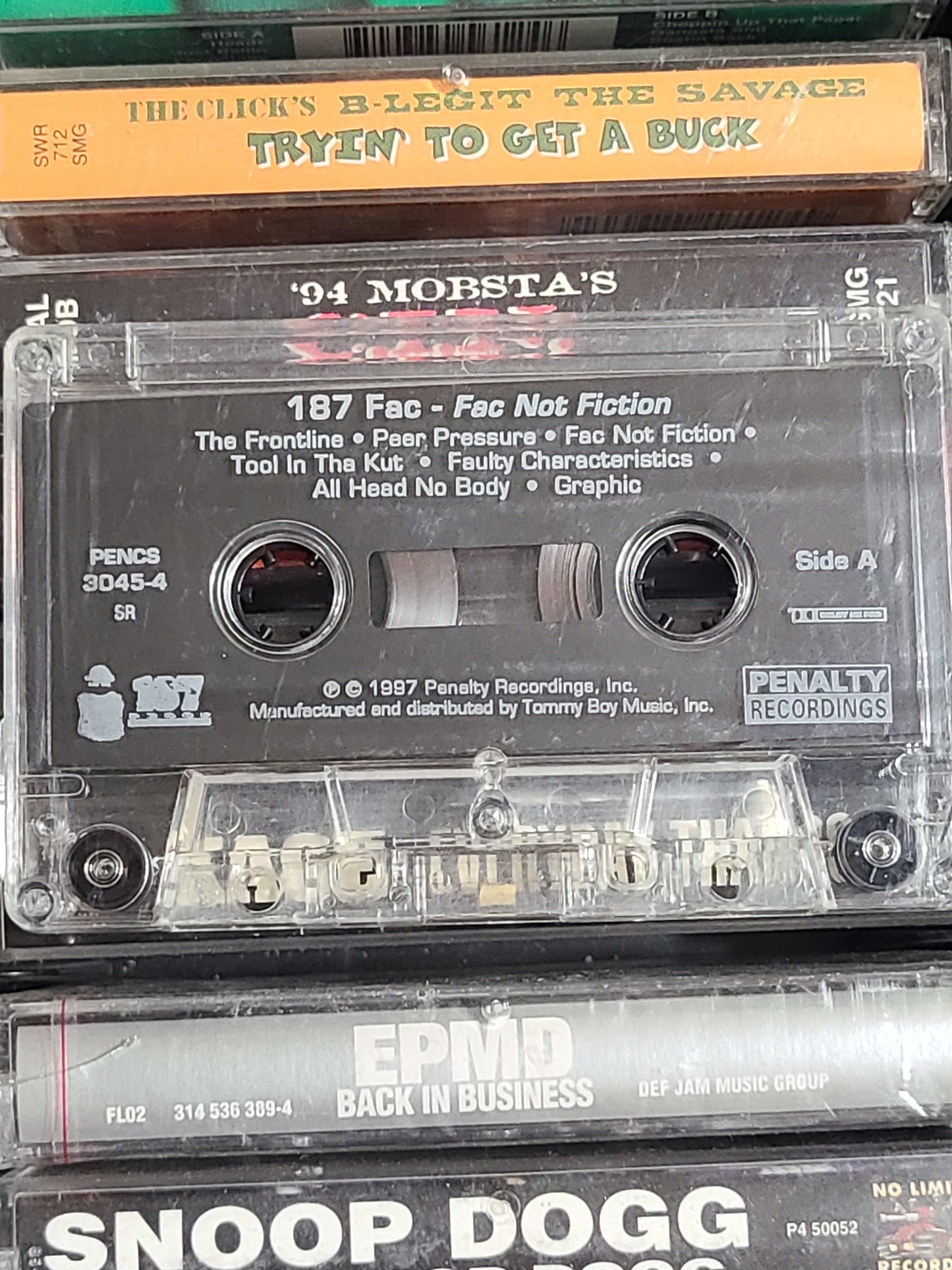 187 Fac - Fac Not Fiction Cassette Spice 1