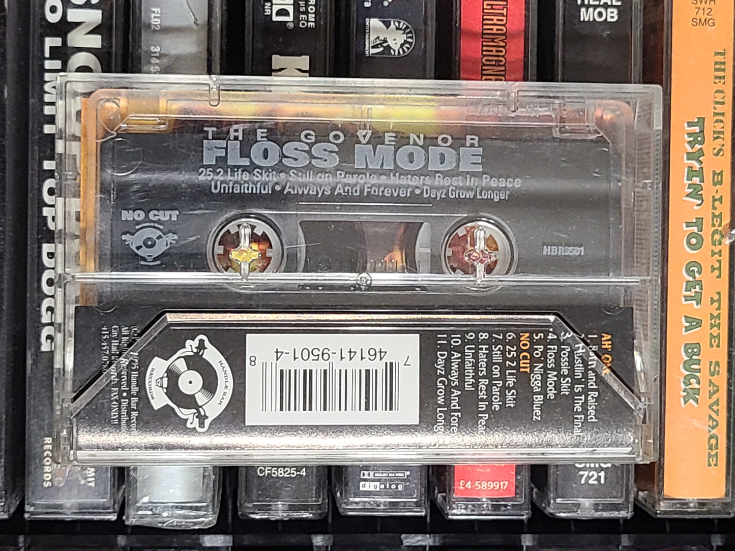The Govenor Floss Mode Cassette 2pac Richie Rich Luniz Rare HTF OOP