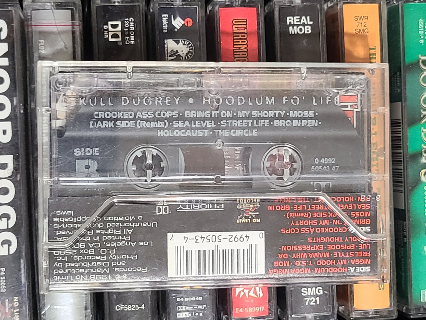 Skull Dugrey Hoodlum Fo Life Cassette Master P