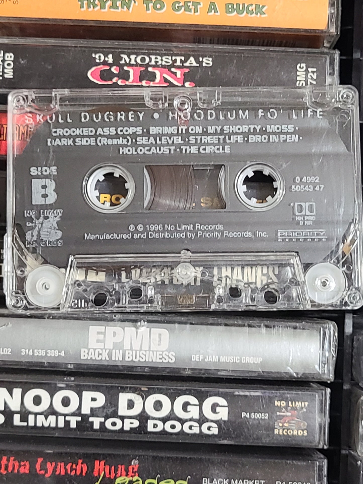 Skull Dugrey Hoodlum Fo Life Cassette Master P