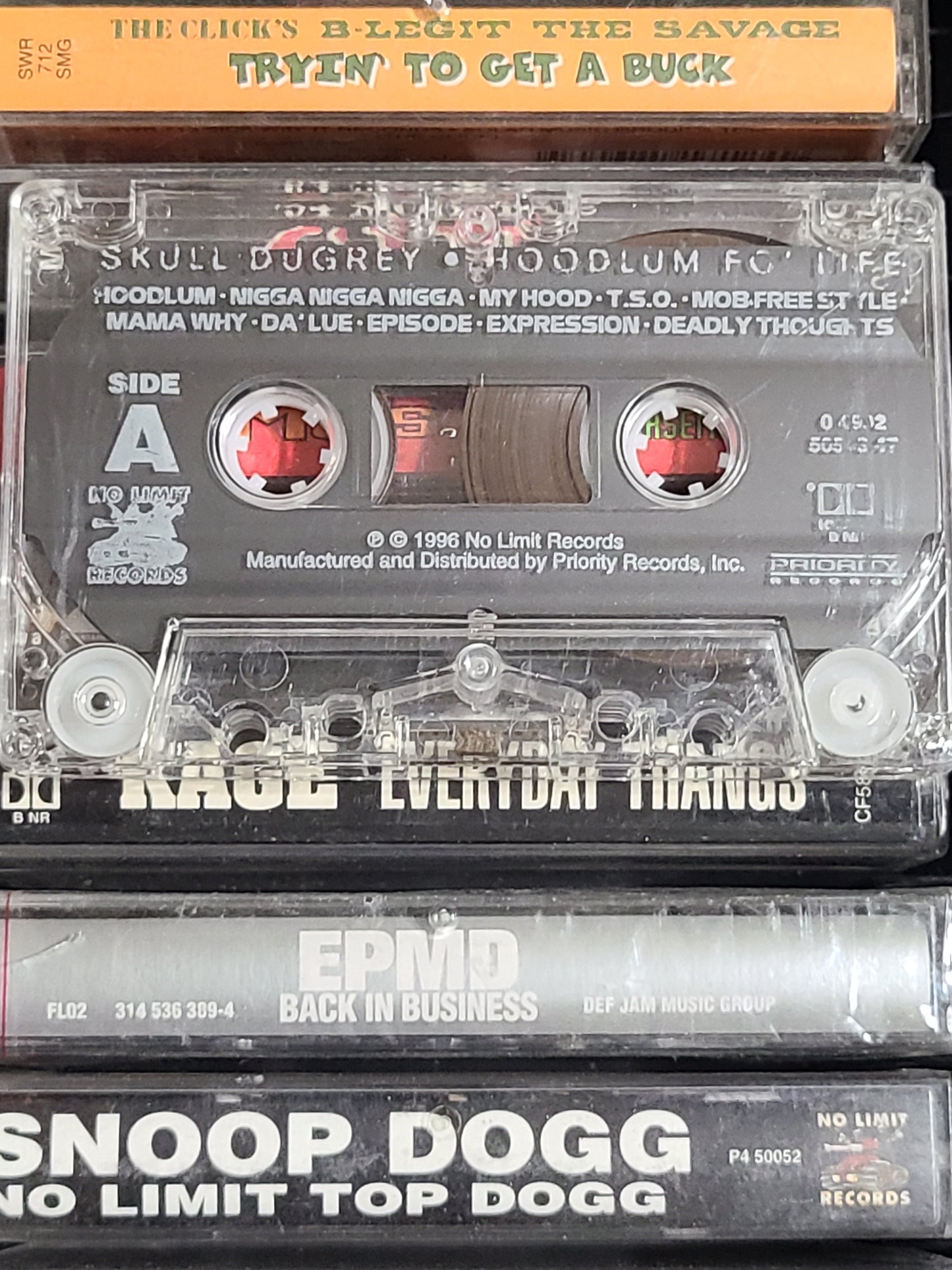 Skull Dugrey Hoodlum Fo Life Cassette Master P