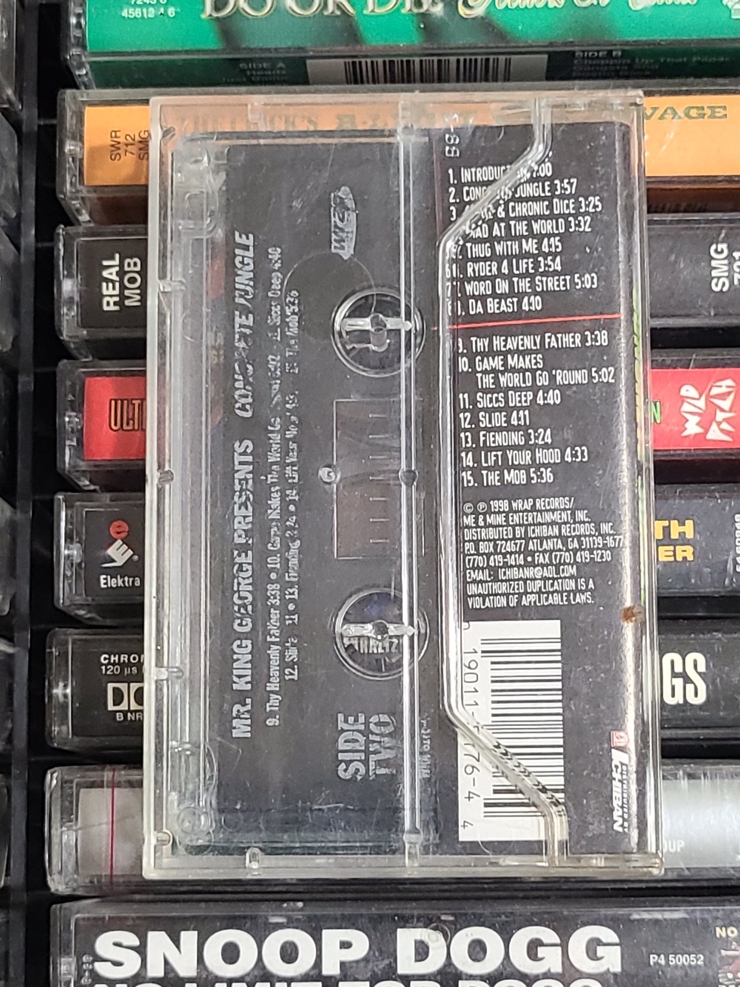 King George Presents Concrete Jungle Cassette Brotha Lynch Rare HTF OOP