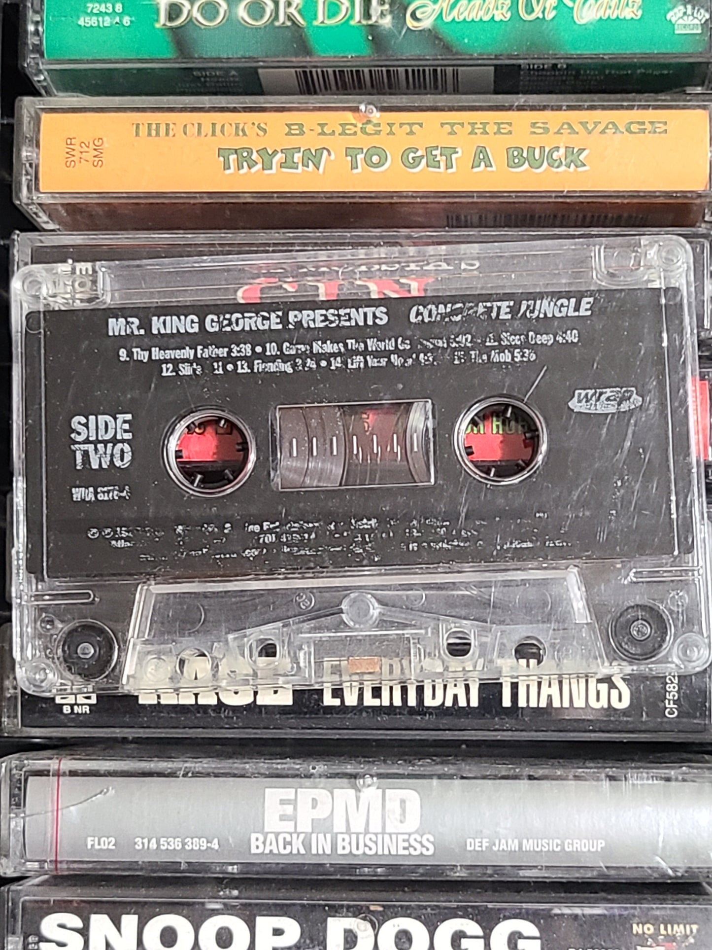 King George Presents Concrete Jungle Cassette Brotha Lynch Rare HTF OOP