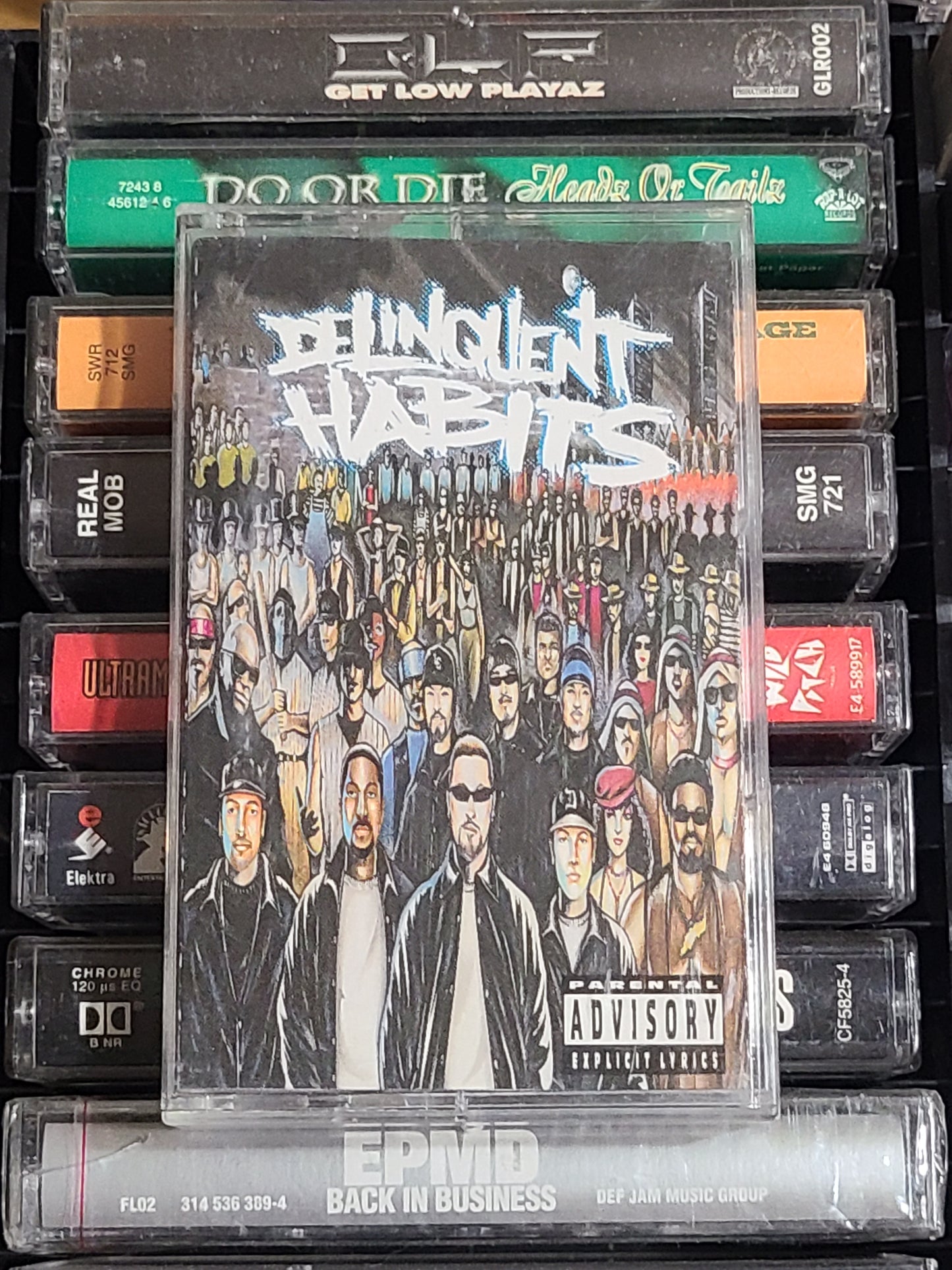 Delinquent Habits Cassette HTF Rare OOP