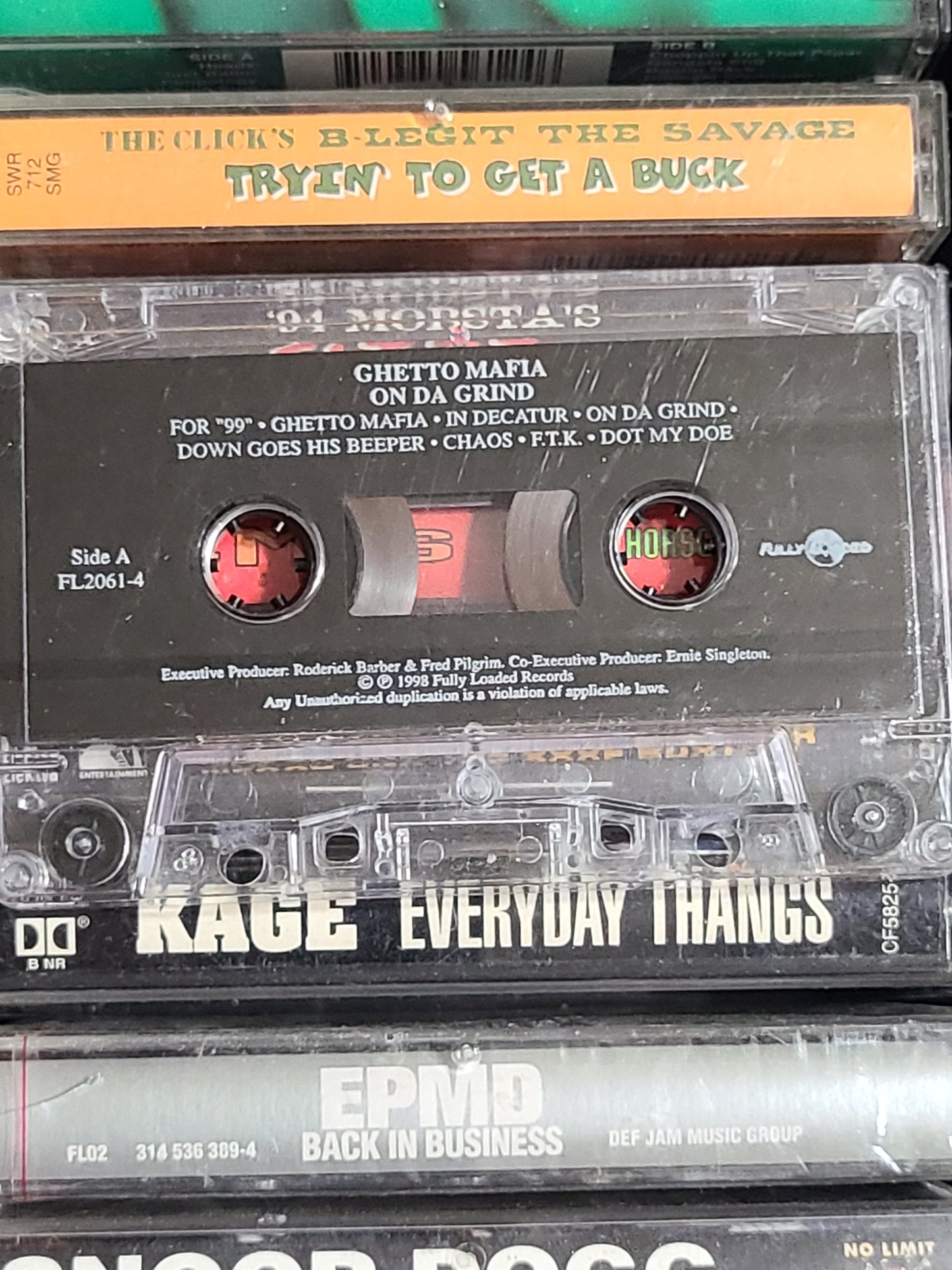 Ghetto Mafia On Da Grind Cassette