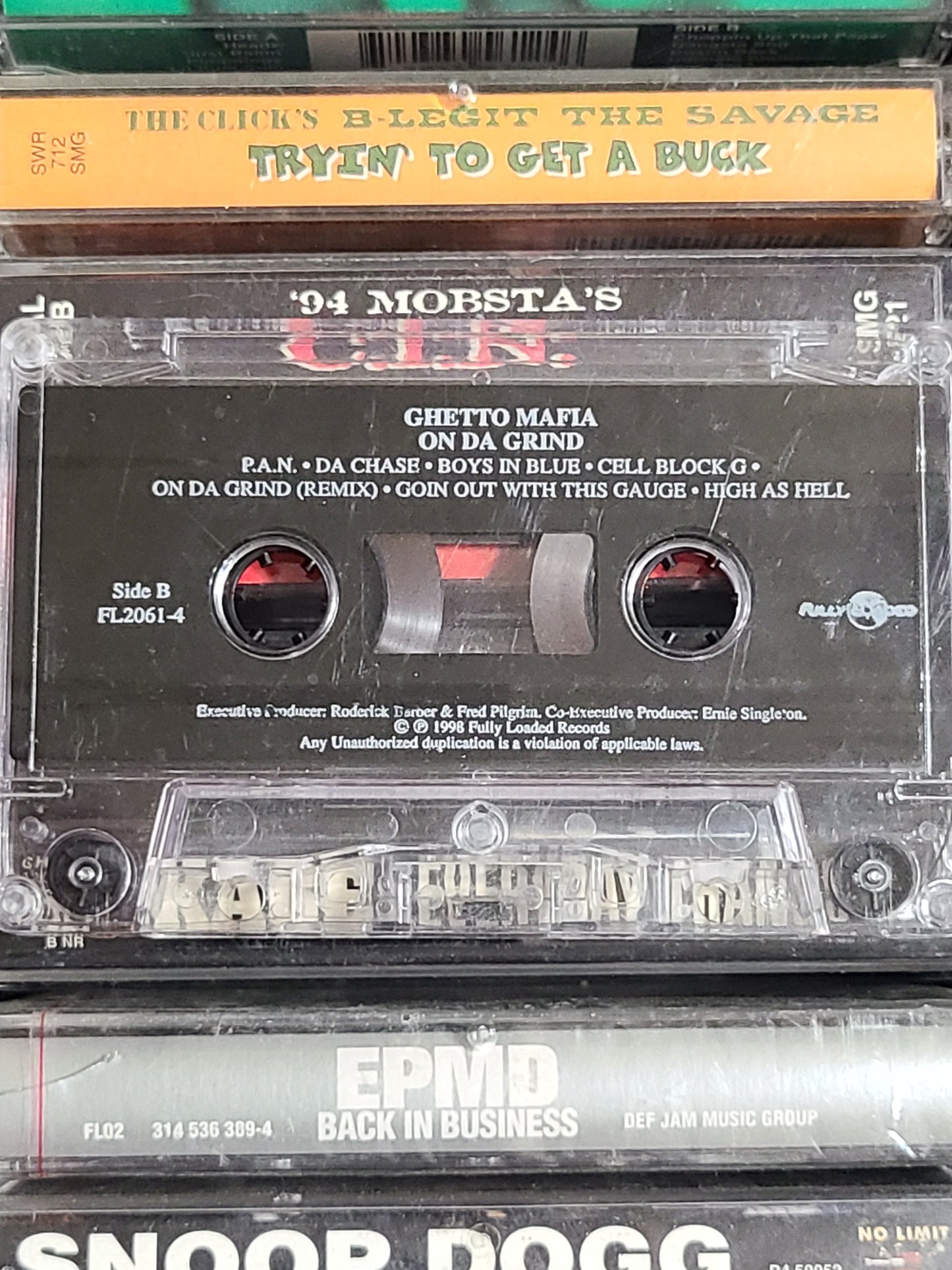 Ghetto Mafia On Da Grind Cassette