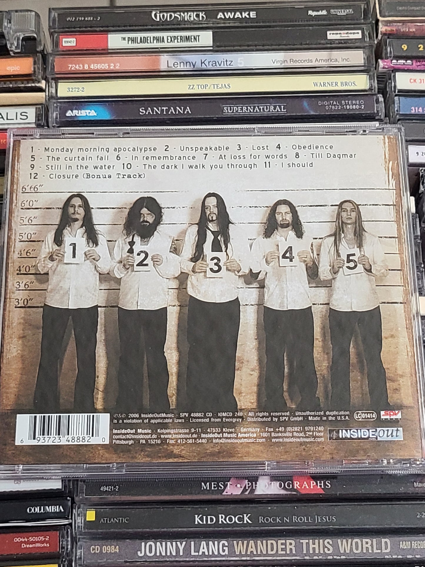 Evergrey - Monday Morning Apocalypse CD