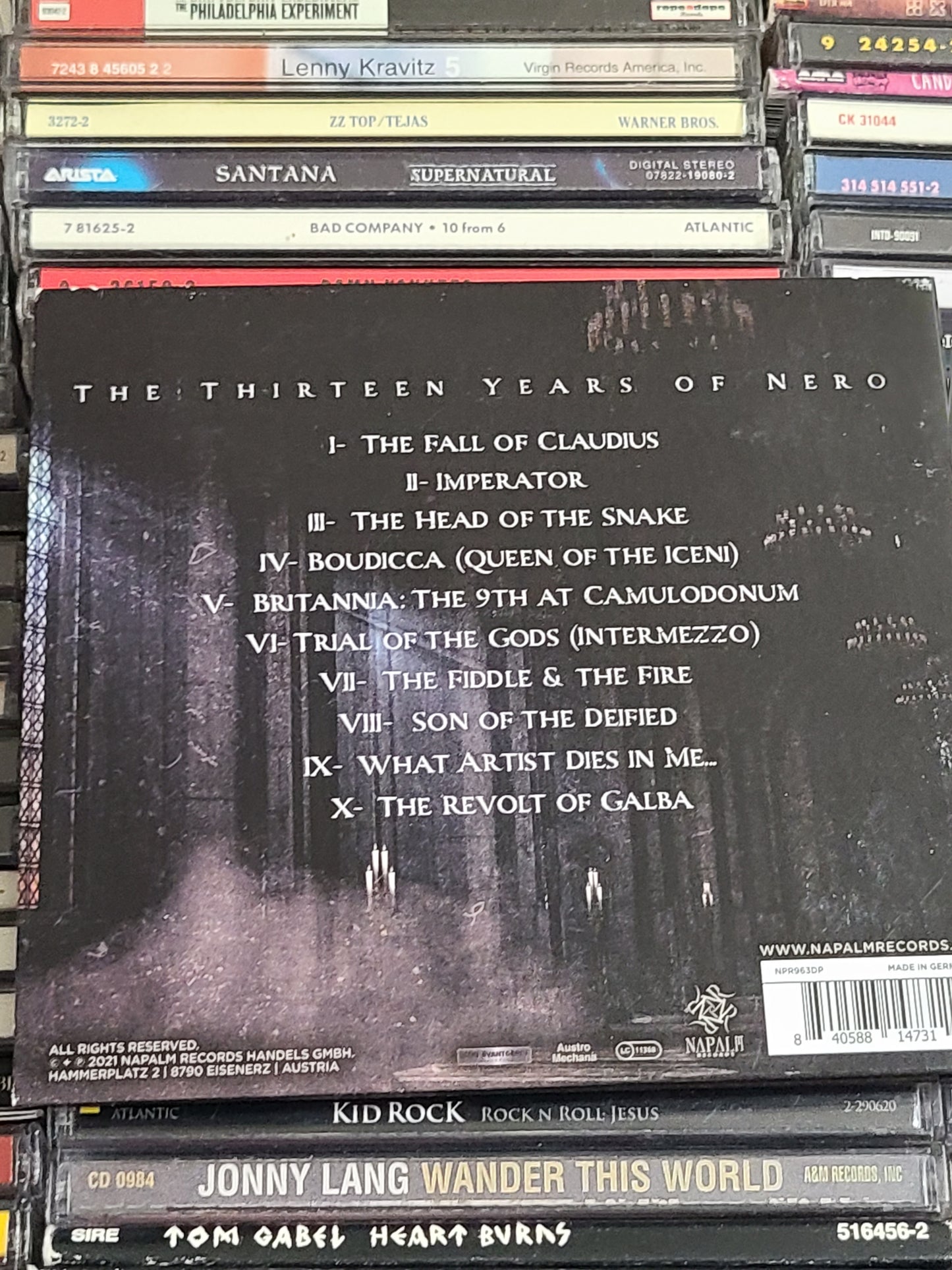 Ex Deo The Thirteen Years of Nero CD