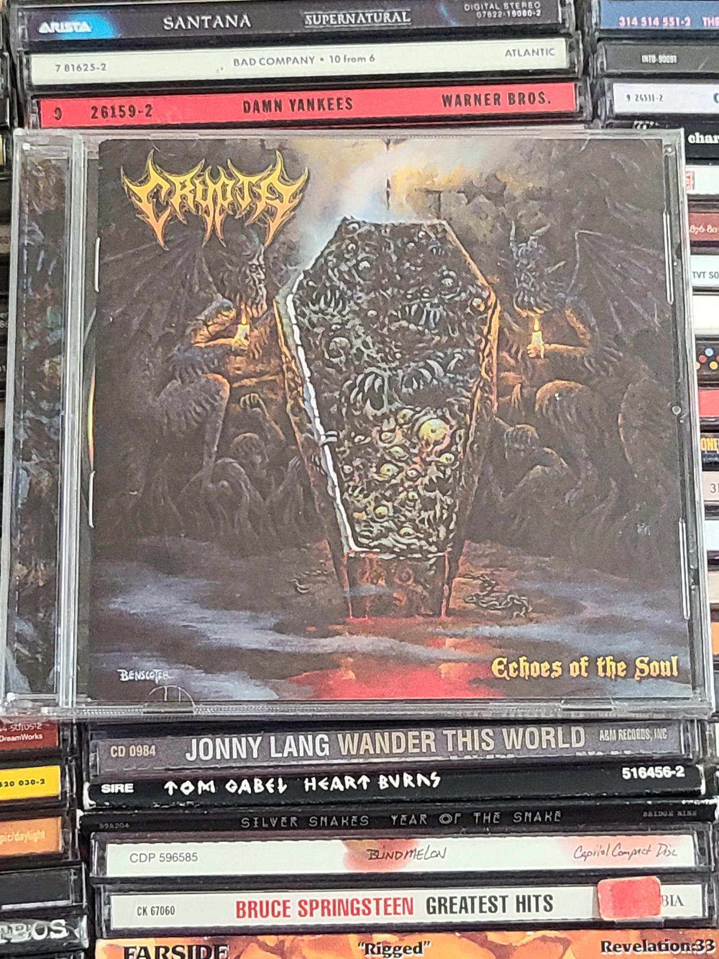 Crypta Echoes of the Soul CD New Metal Rare