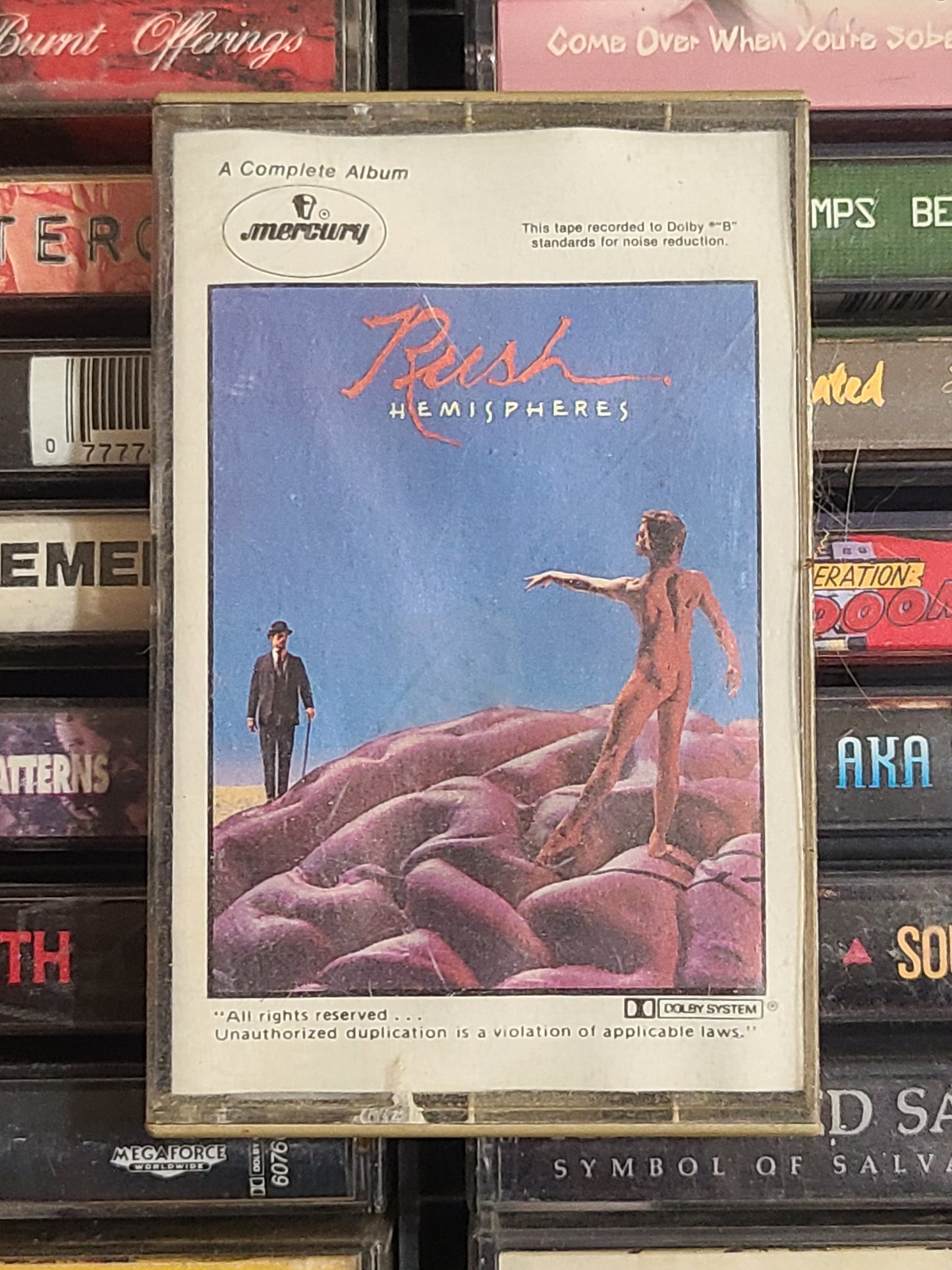 Rush Hemispheres Cassette
