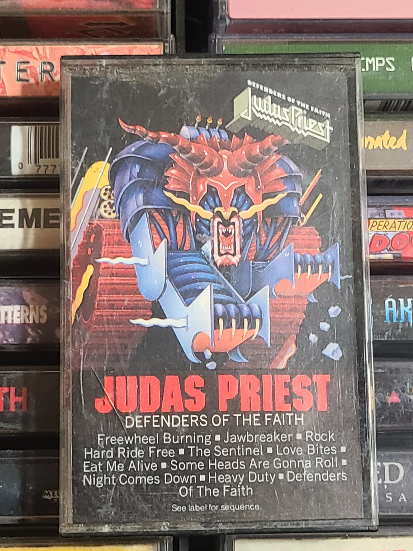 Judas Priest Defenders of the Faith Cassette