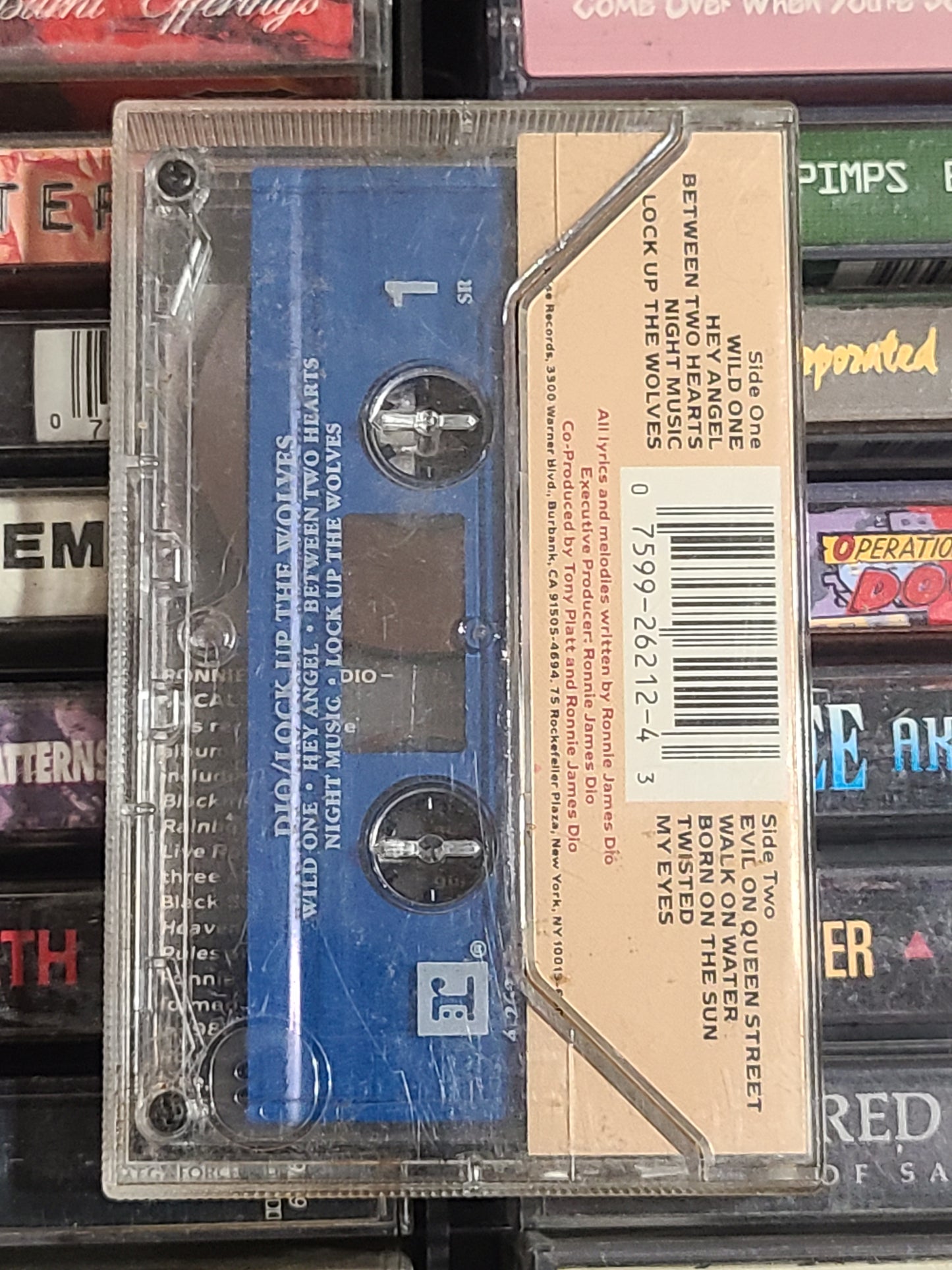 Dio Lock Up The Wolves Cassette