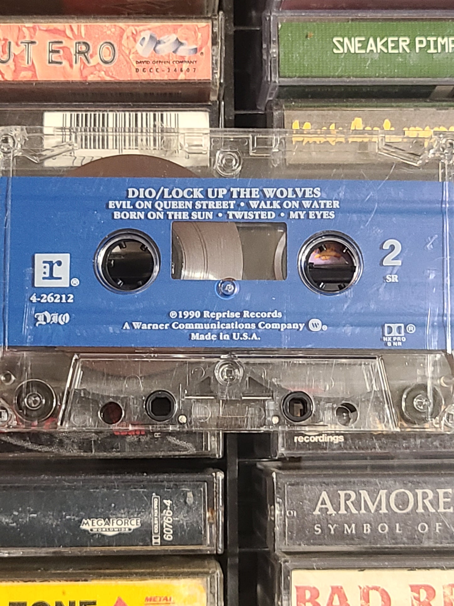 Dio Lock Up The Wolves Cassette