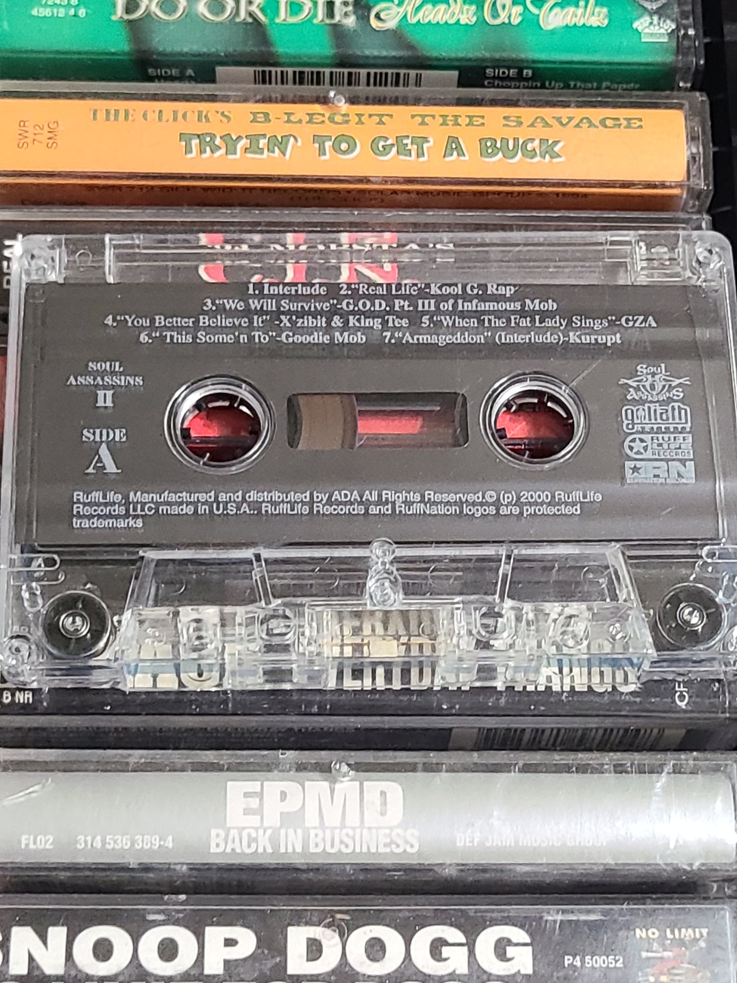 DJ Muggs Presents Soul Assassins II Cassette Kurupt King Tee
