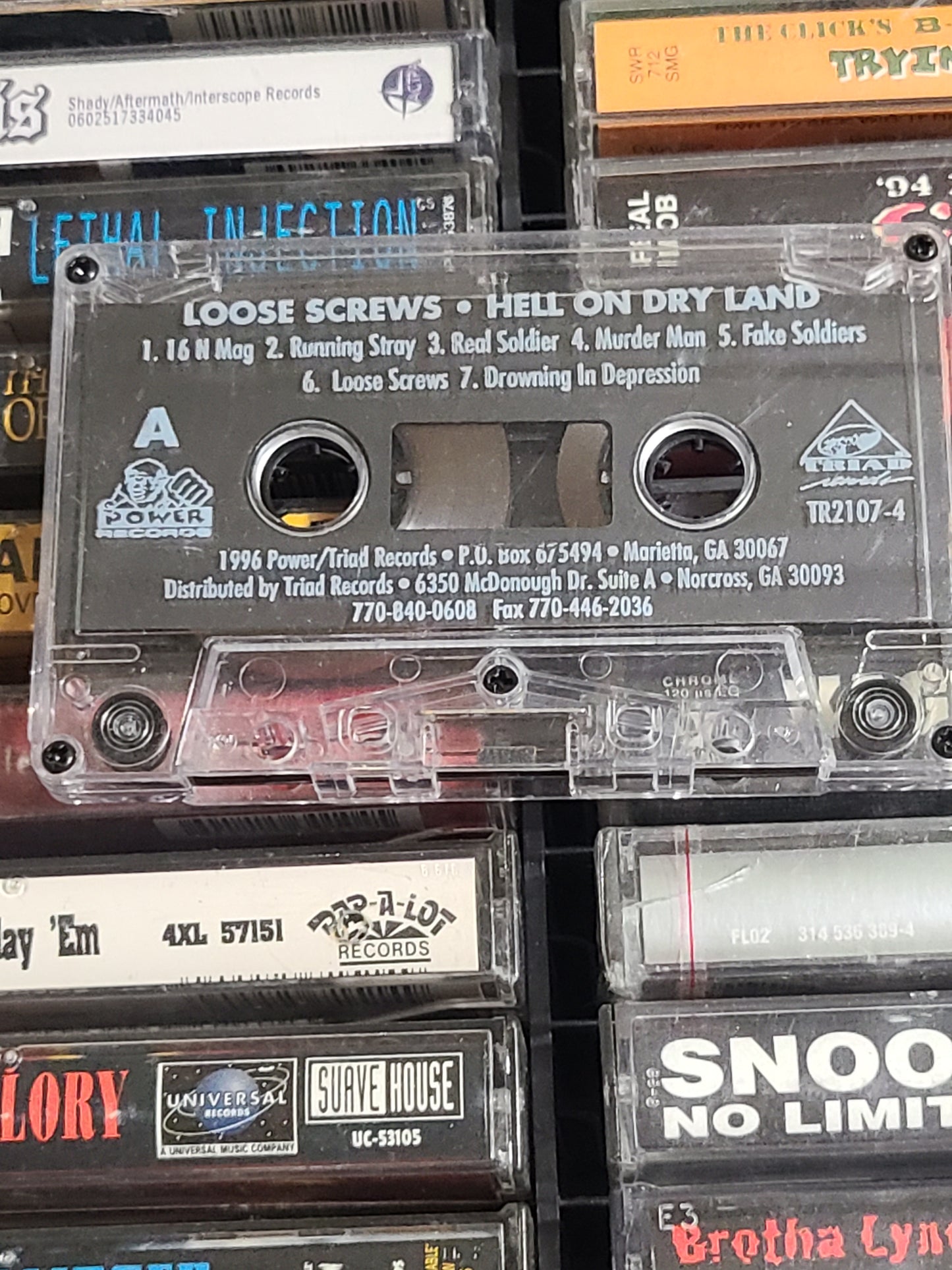 Loose Screws - Hell on Dry Land  Cassette