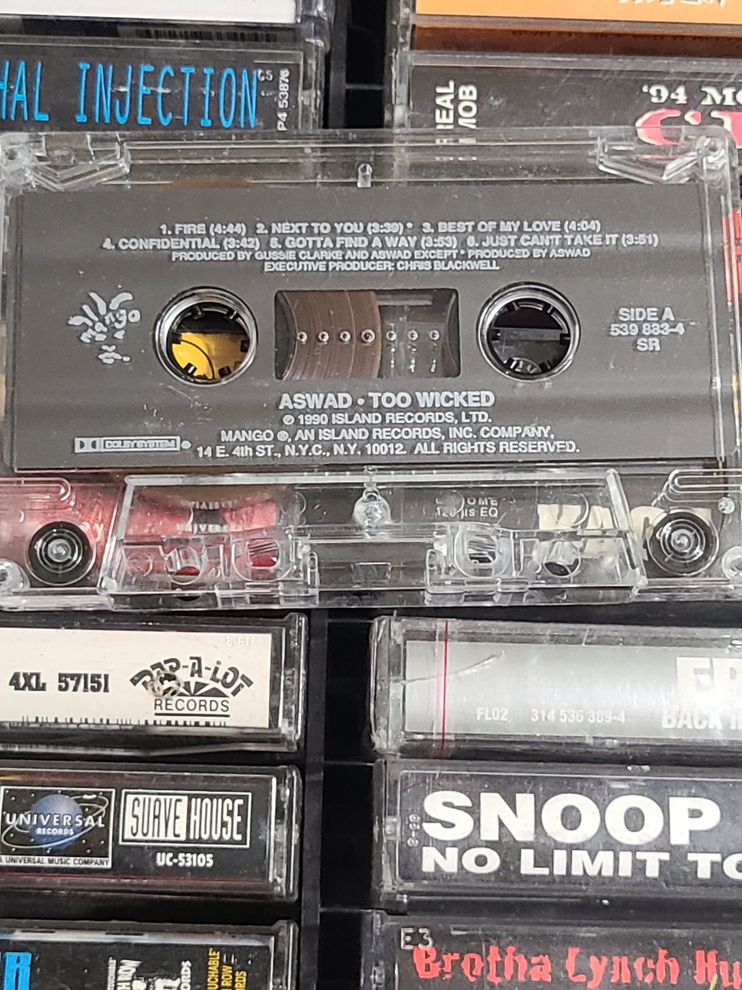 Aswad Too Wicked Cassette