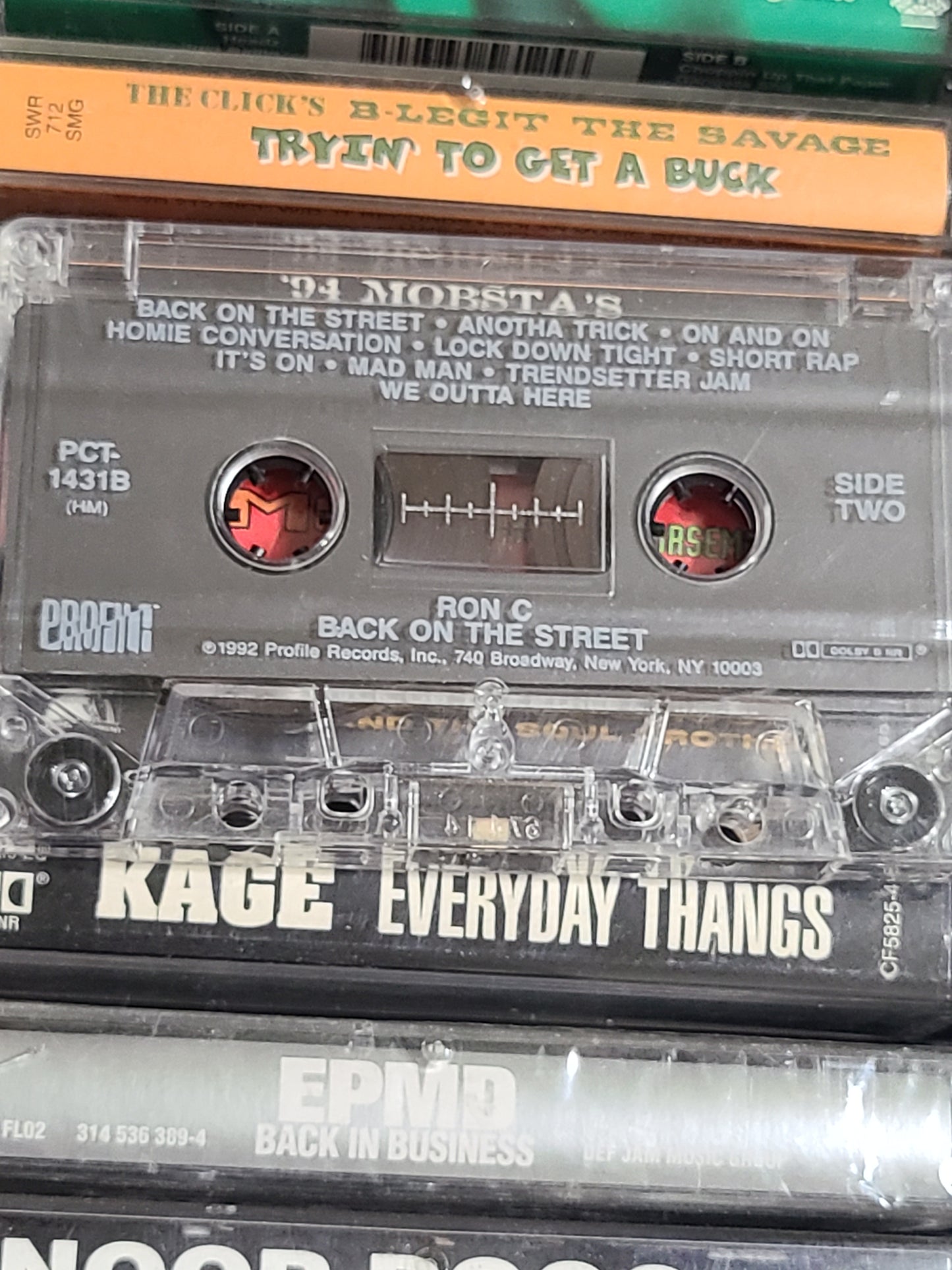 Ron C - Back on the Street - Cassette