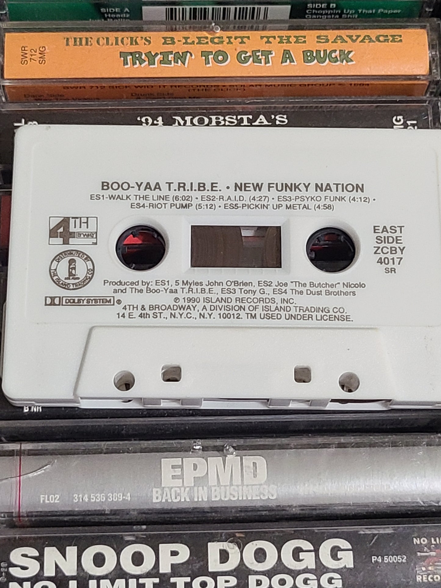 Boo Yaa Tribe New Funky Nation Great  Cassette