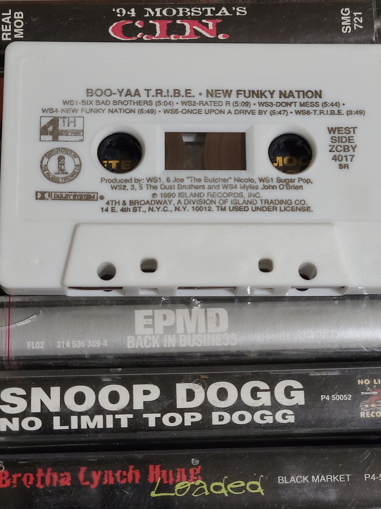 Boo Yaa Tribe New Funky Nation Great  Cassette