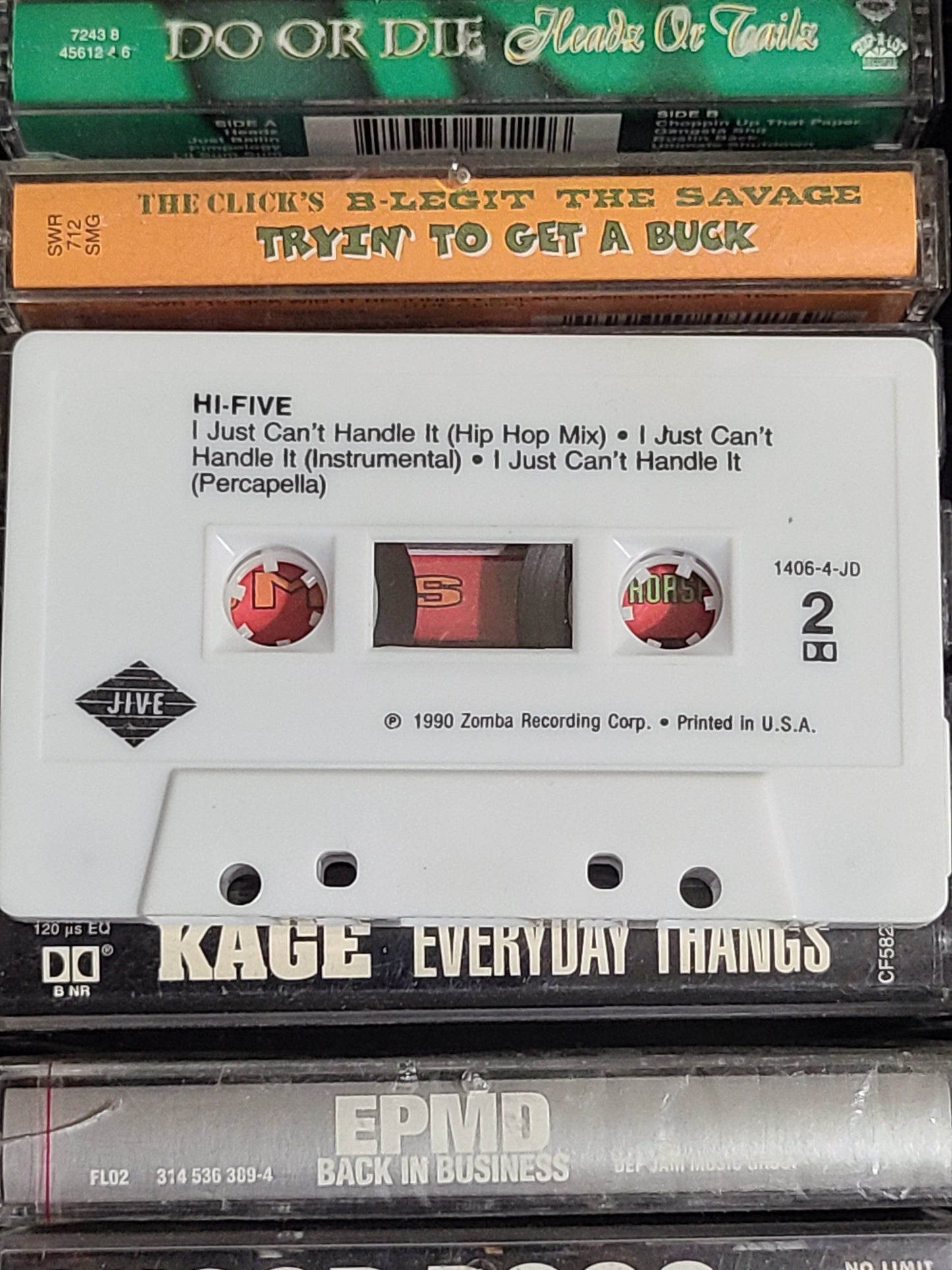 Hi-Five I Just Can't Handle It Cassette Maxi Single