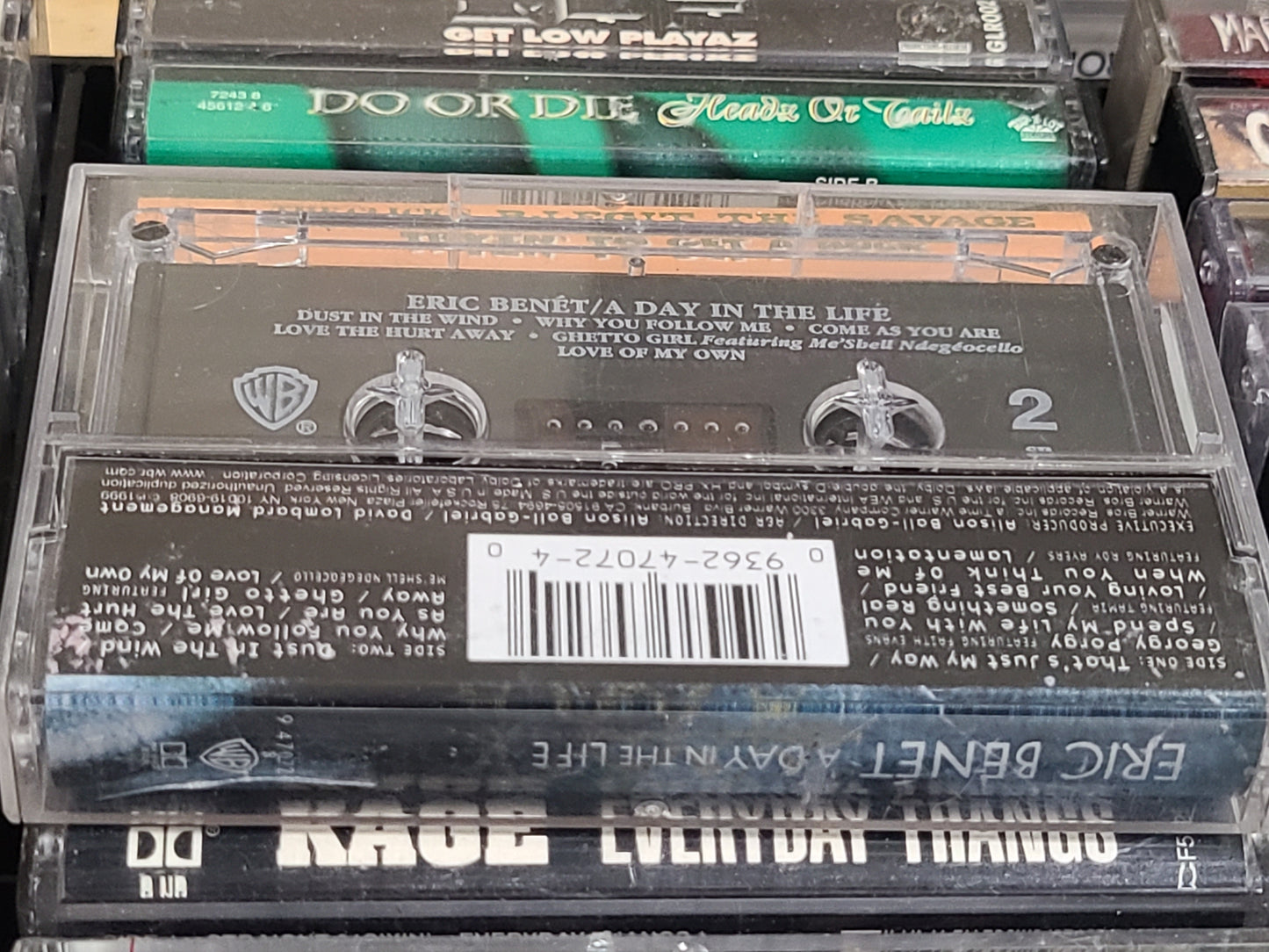 Eric Benet A Day In The Life Cassette