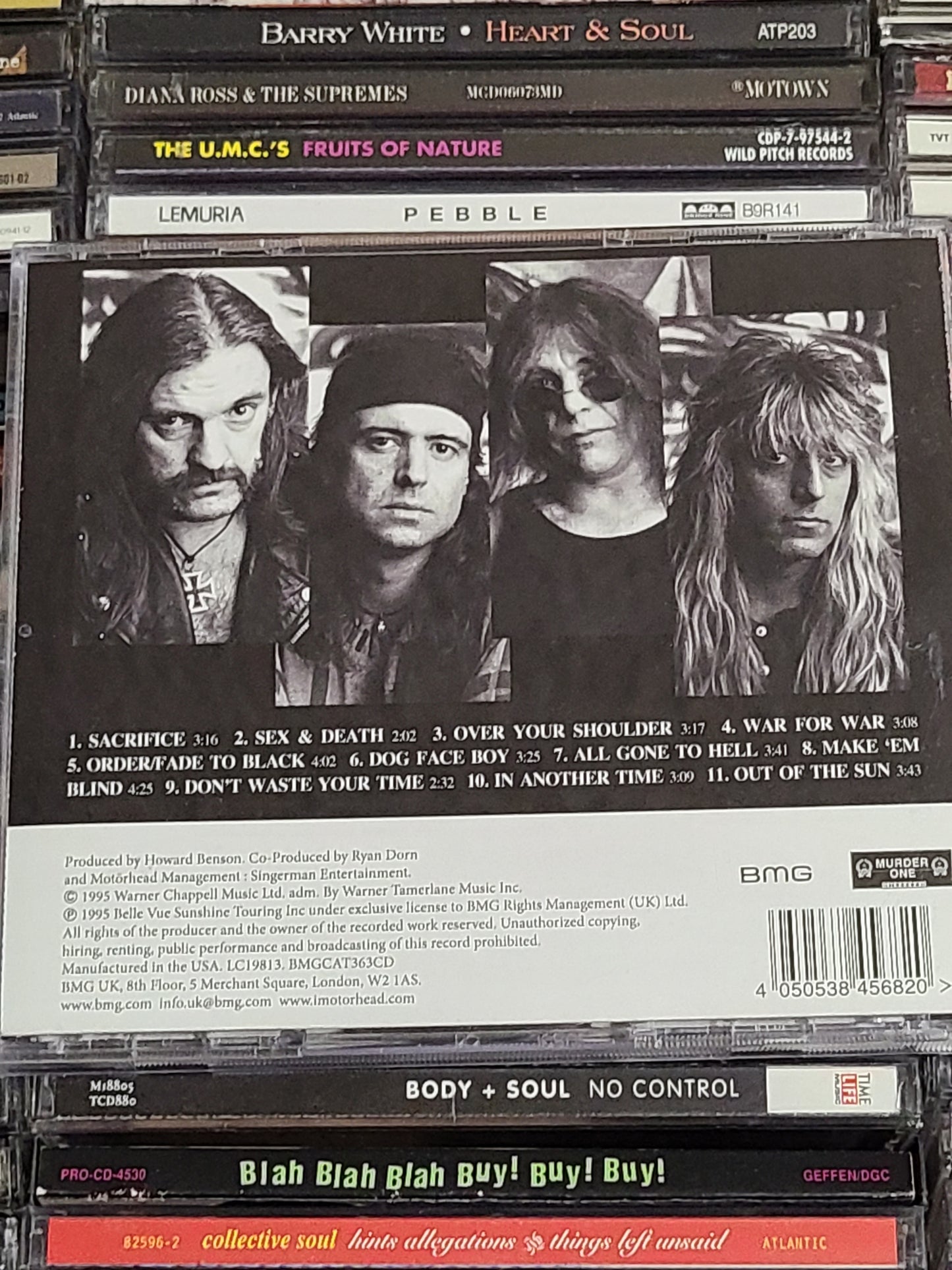Motorhead - Sacrifice CD