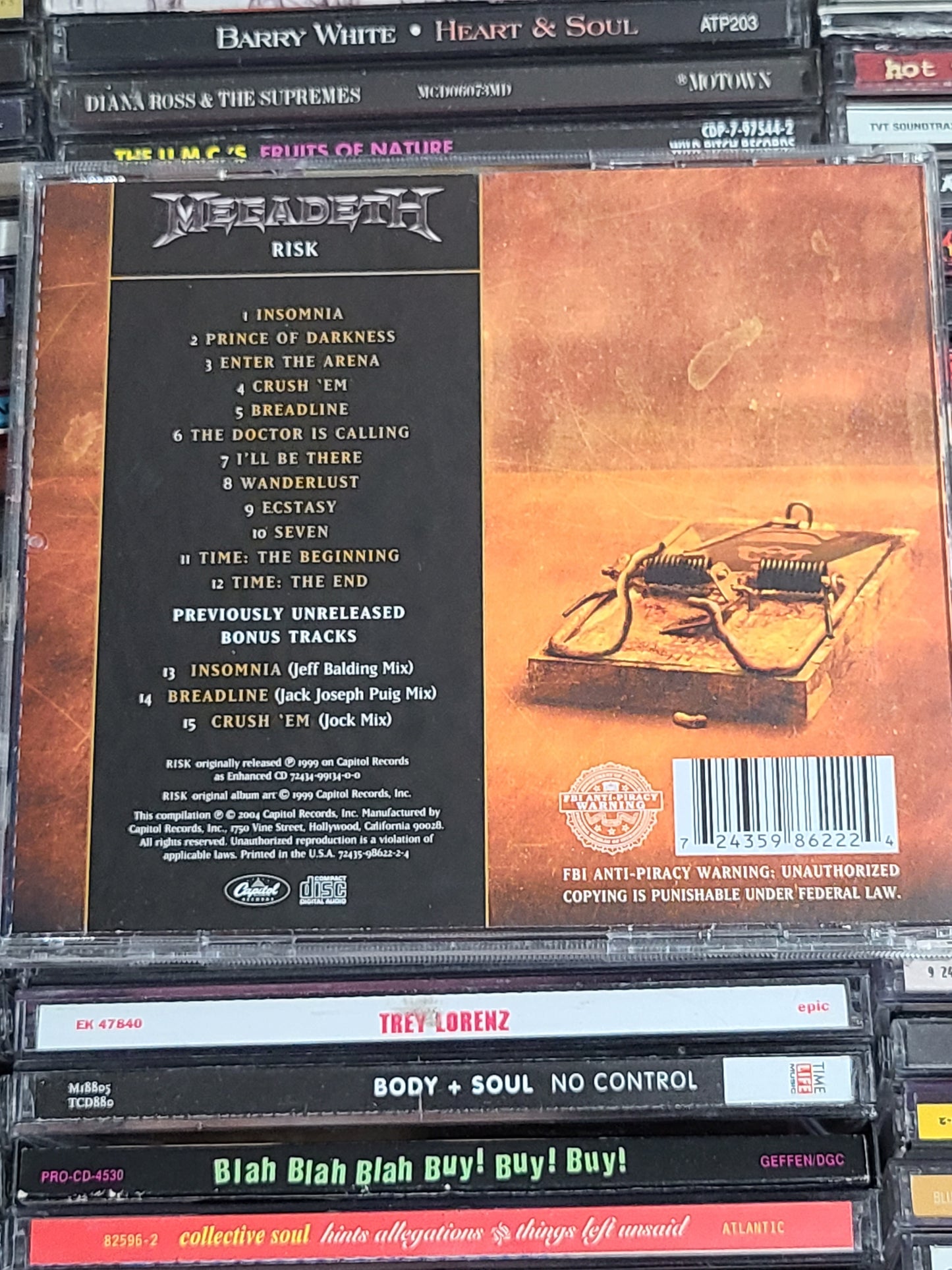 Megadeth – Risk CD