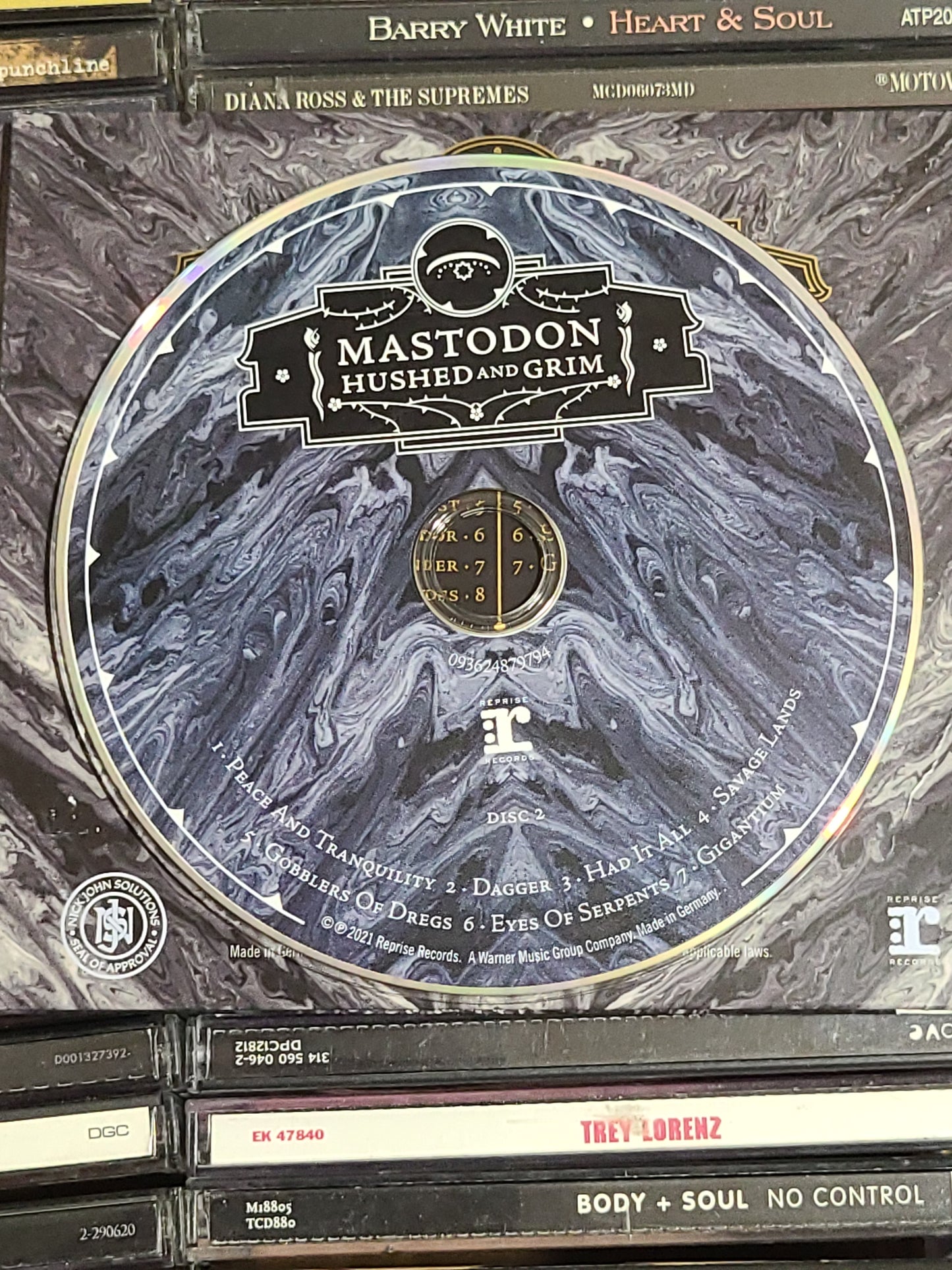 Mastodon Hushed and Grim CD