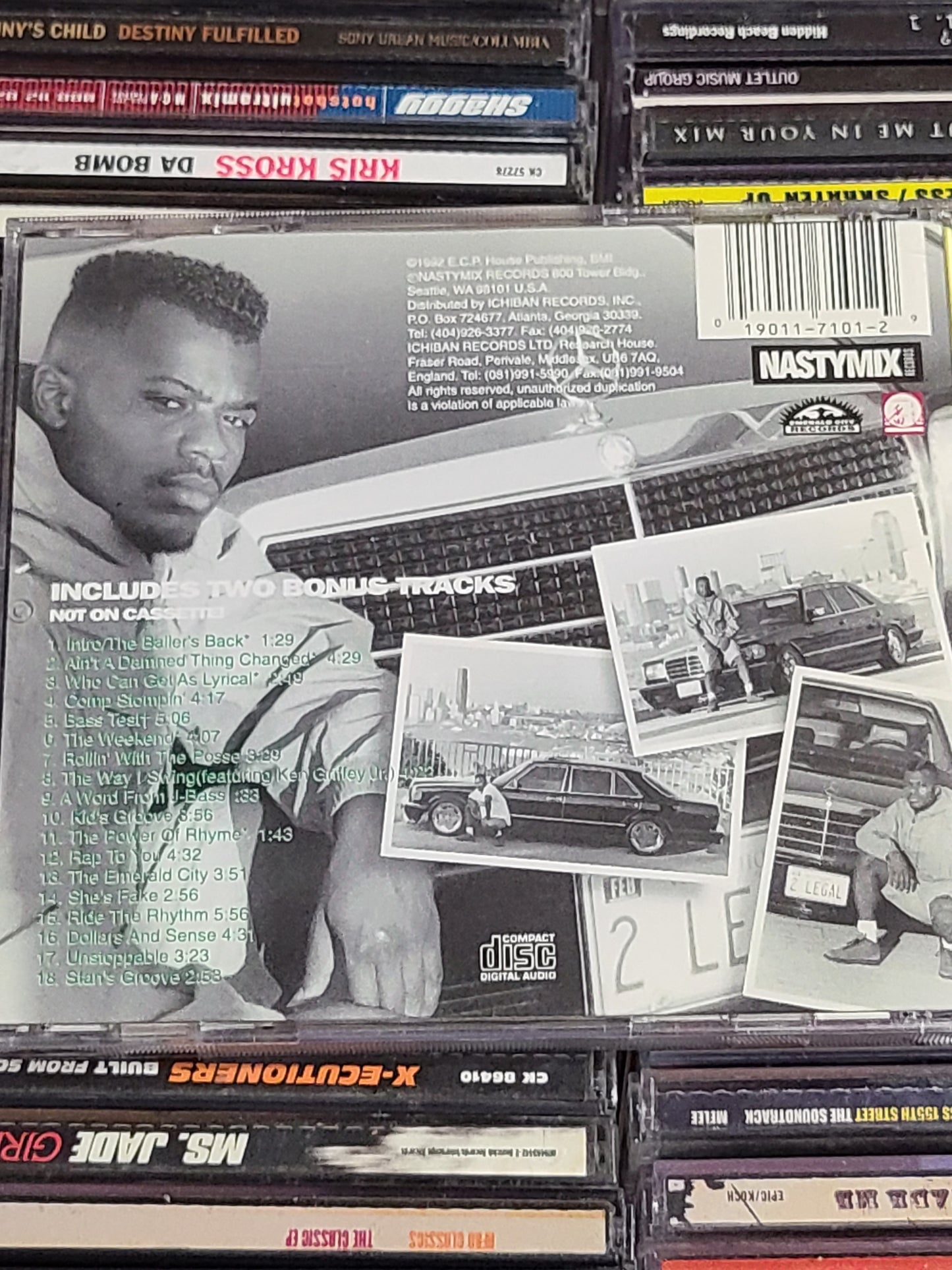 Kid Sensation The Power of Rhyme CD Ken Griffey Jr