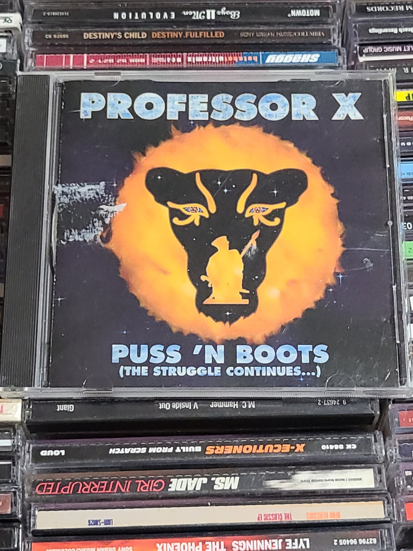 Professor X - Puss 'N Boots (The Struggle Continues...)  CD