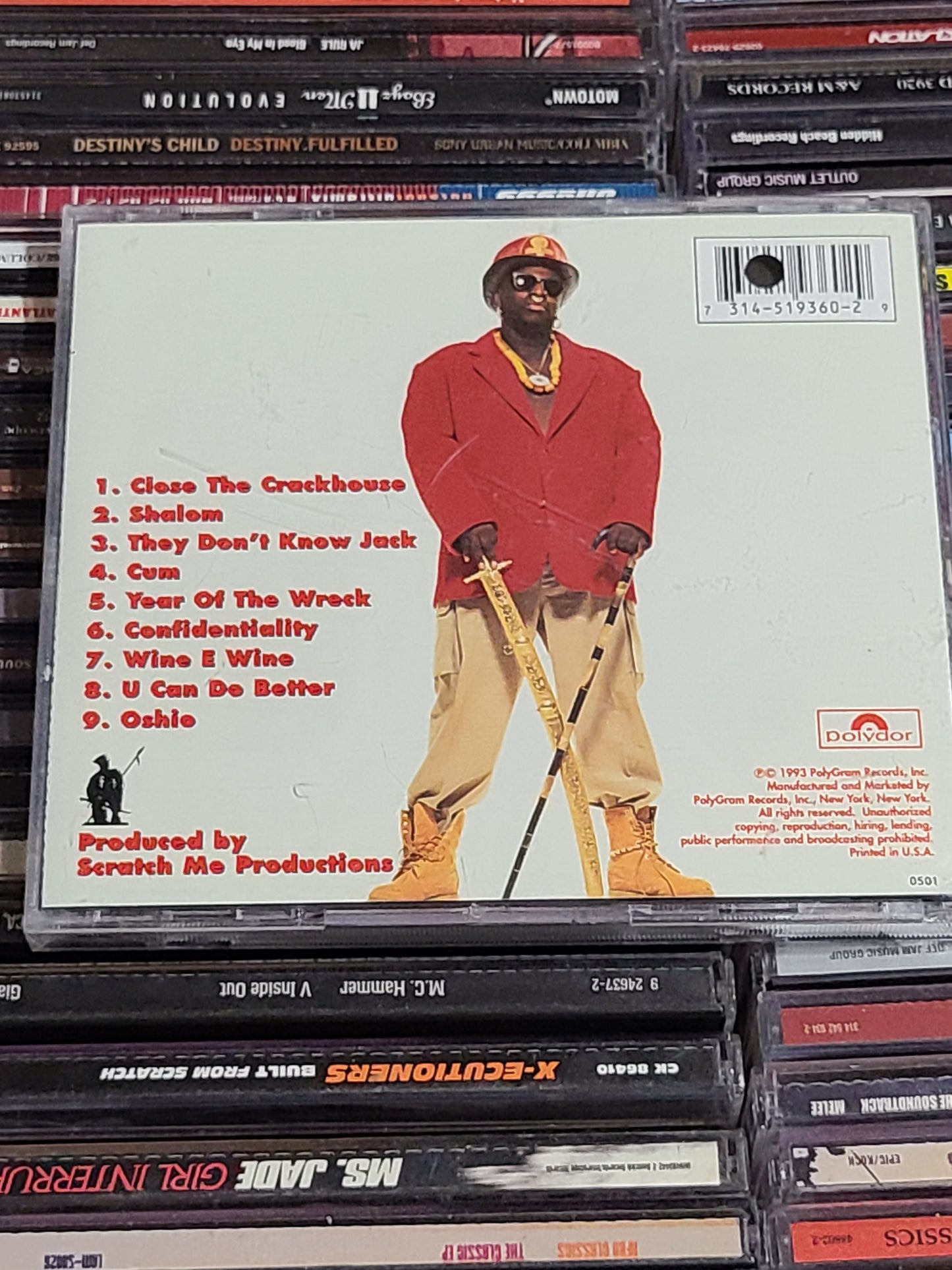 Professor X - Puss 'N Boots (The Struggle Continues...)  CD