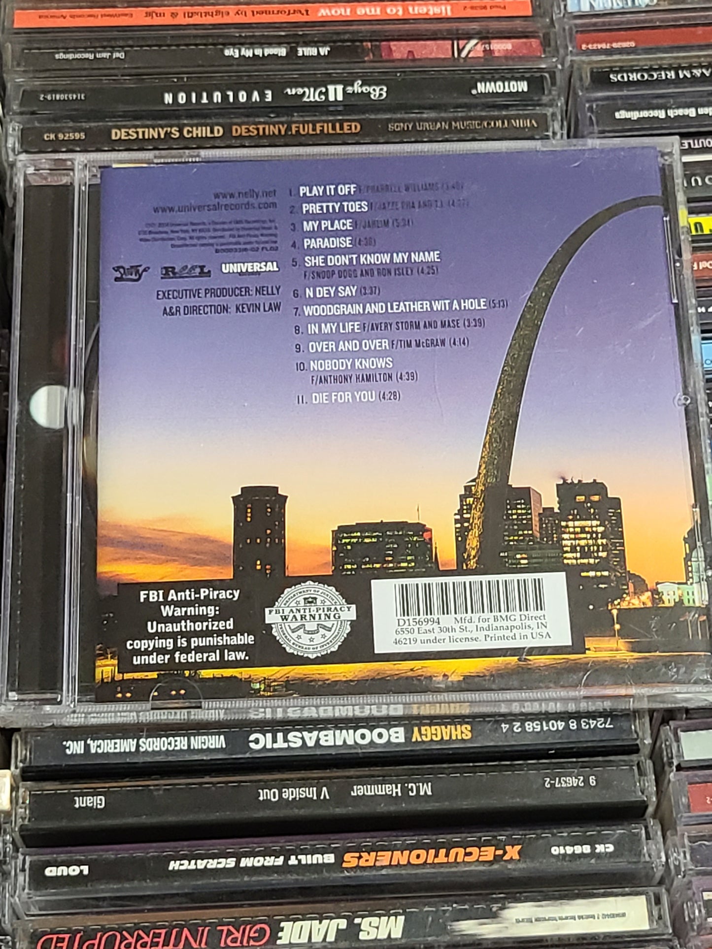 Nelly Suit CD New