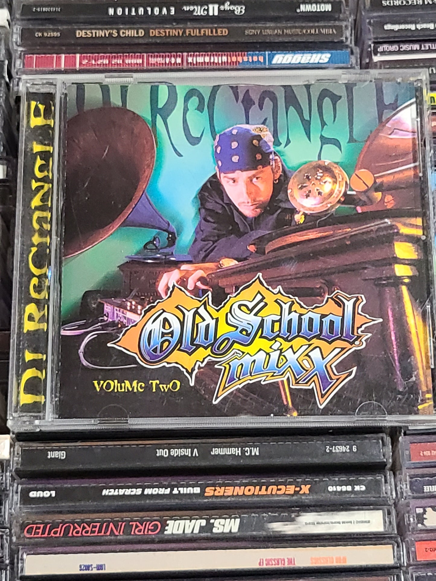 Old School Mixx Vol 2 CD DJ Rectangle Rick James Mary Jane Girls Leon Haywood