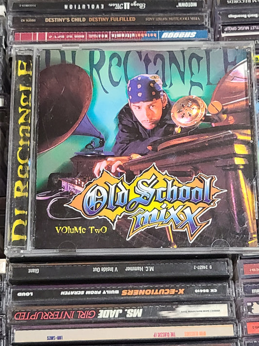 Old School Mixx Vol 2 CD DJ Rectangle Rick James Mary Jane Girls Leon Haywood