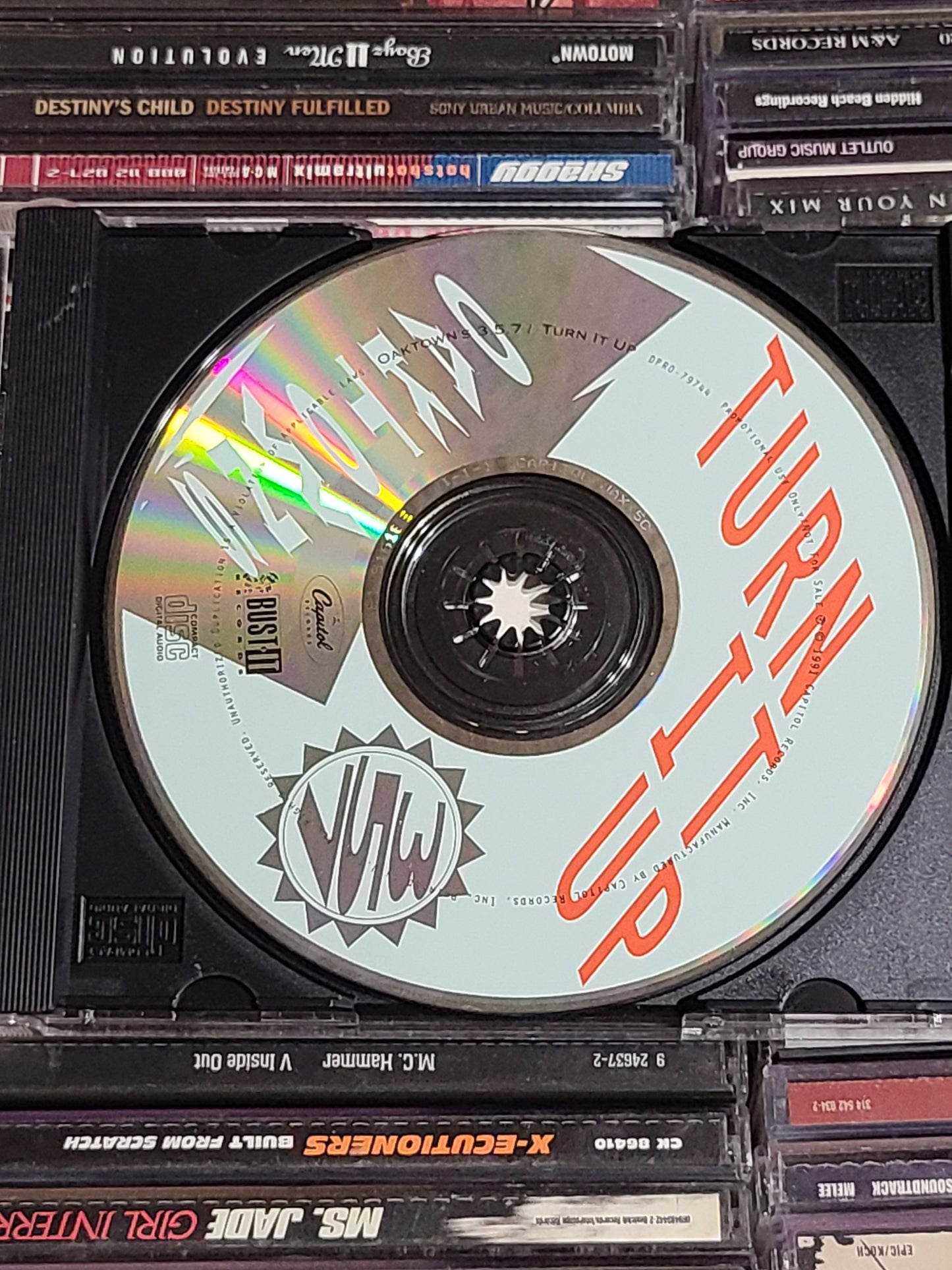 Oaktown's 357 : Turn It Up CD Single MC Hammer 3.5.7.