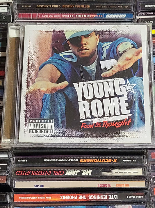 Young Rome – Food For Thought CD Guerilla Black Omarion Marques Houston