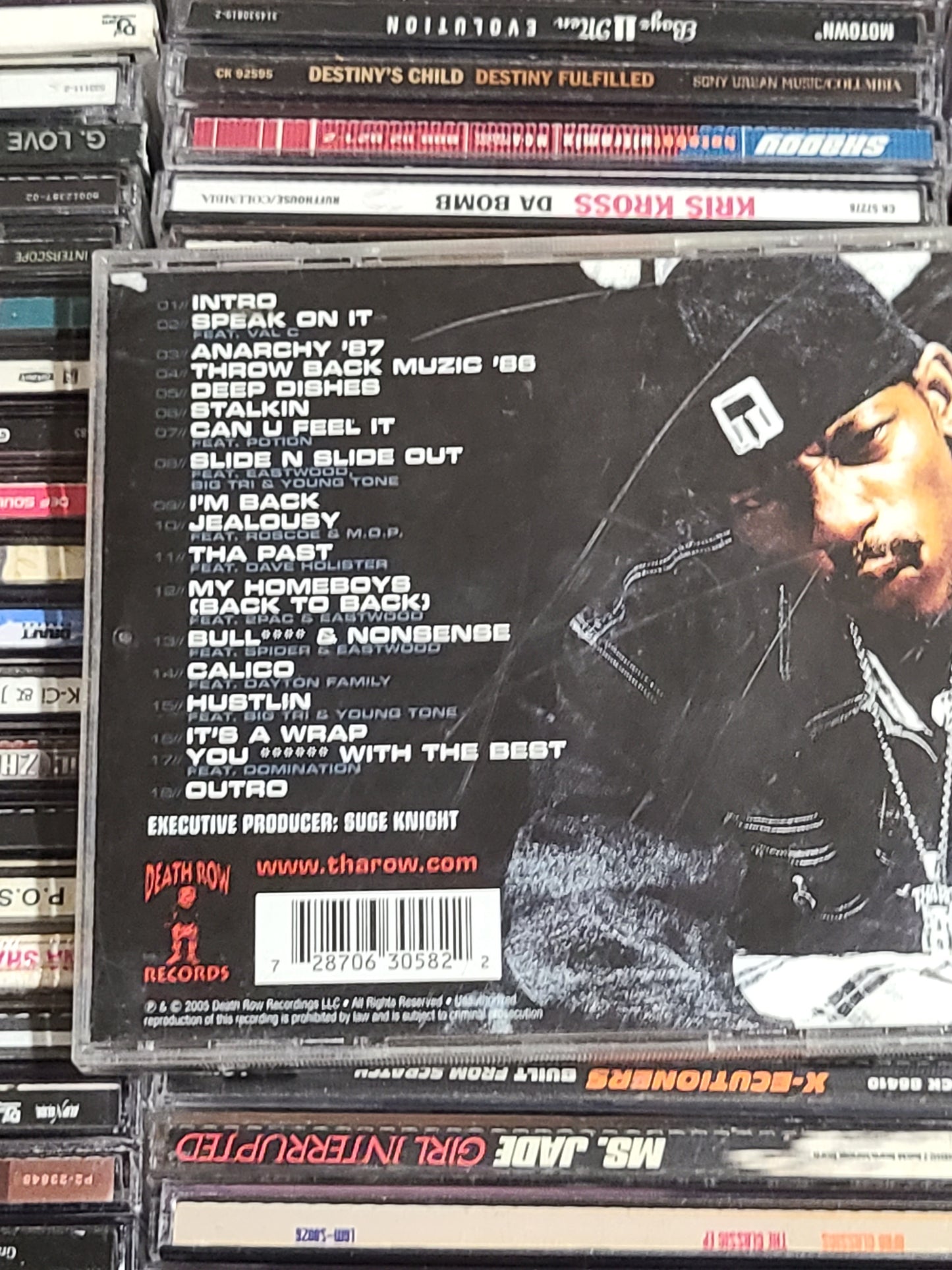 Kurupt Against tha Grain CD 2Pac M.O.P. Death Row Rare HTF OOP